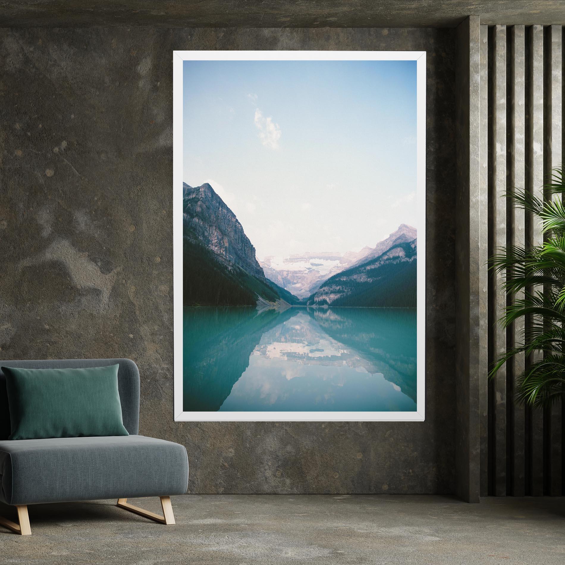 Tablou Canvas Mountain Valley mockup 7