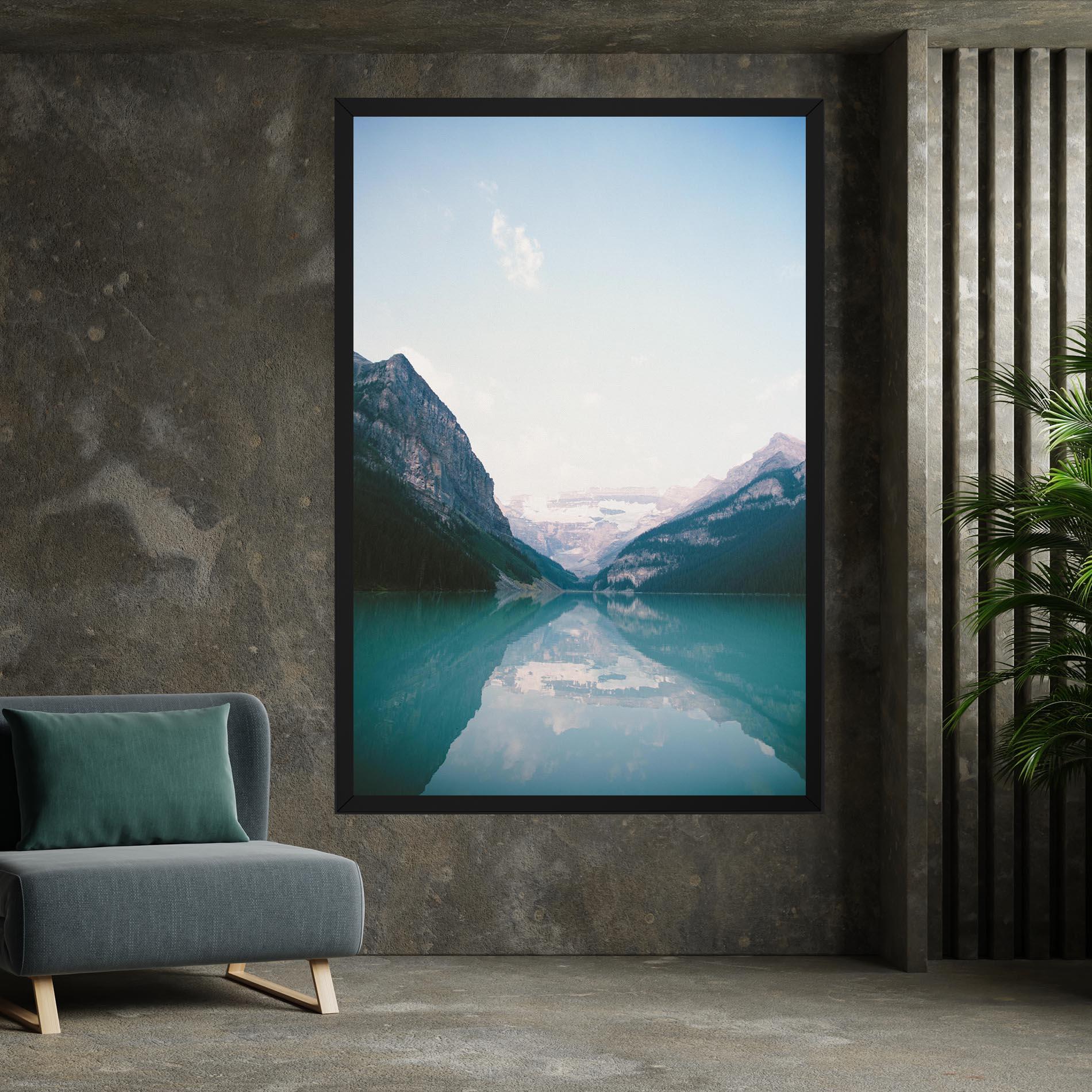 Tablou Canvas Mountain Valley mockup 7