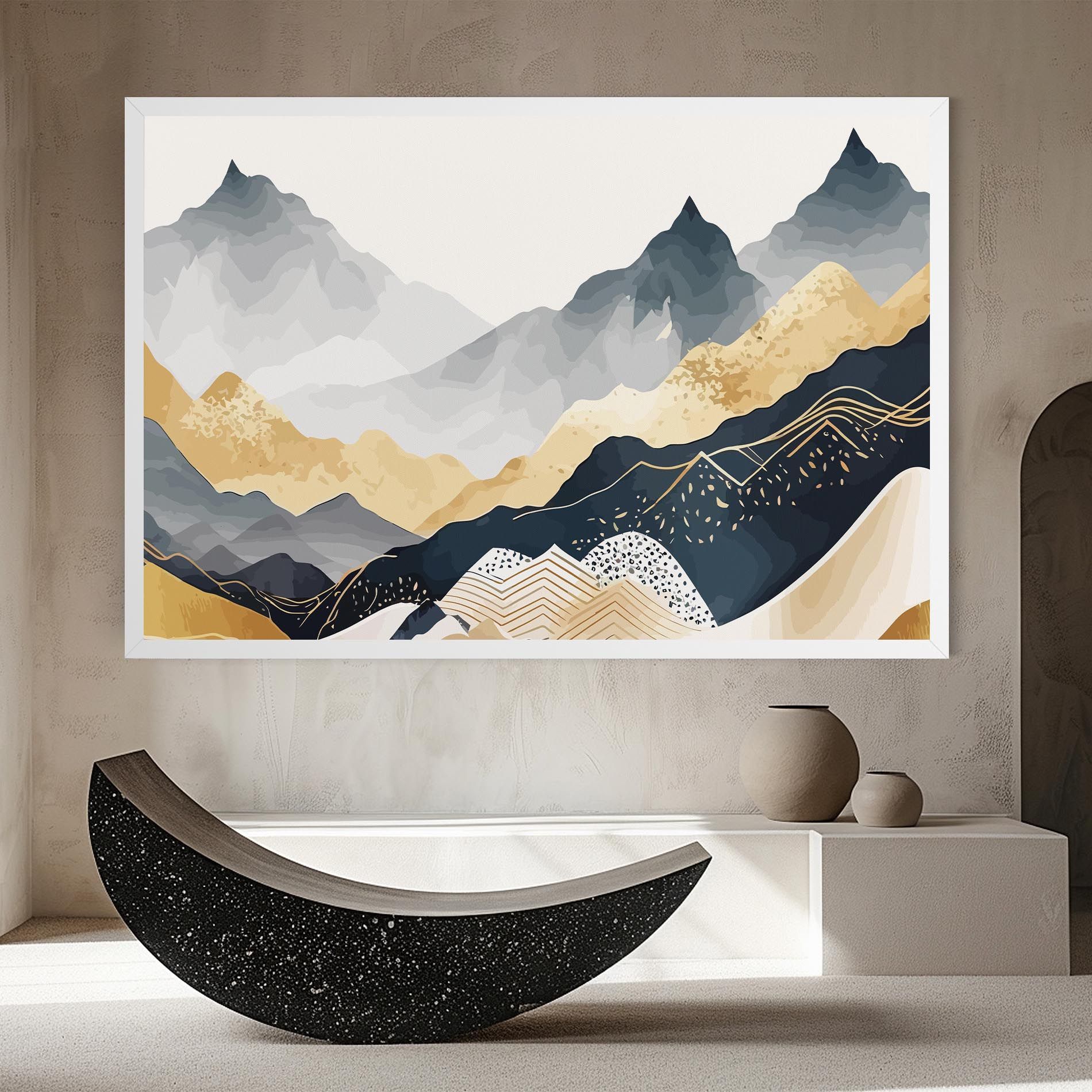 Blue Gold Mountain mockup 8