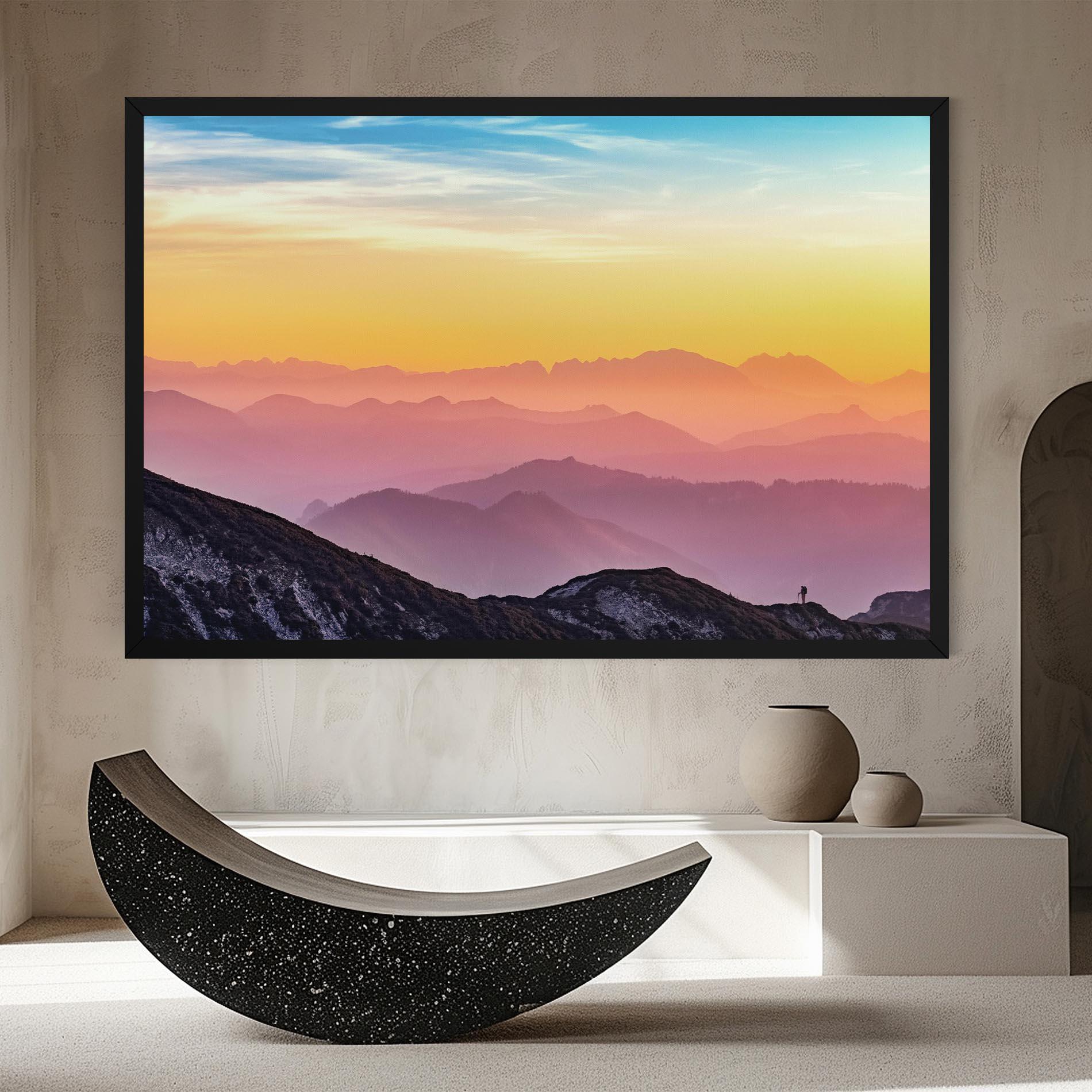 Tablou Canvas Pink Mist mockup 8