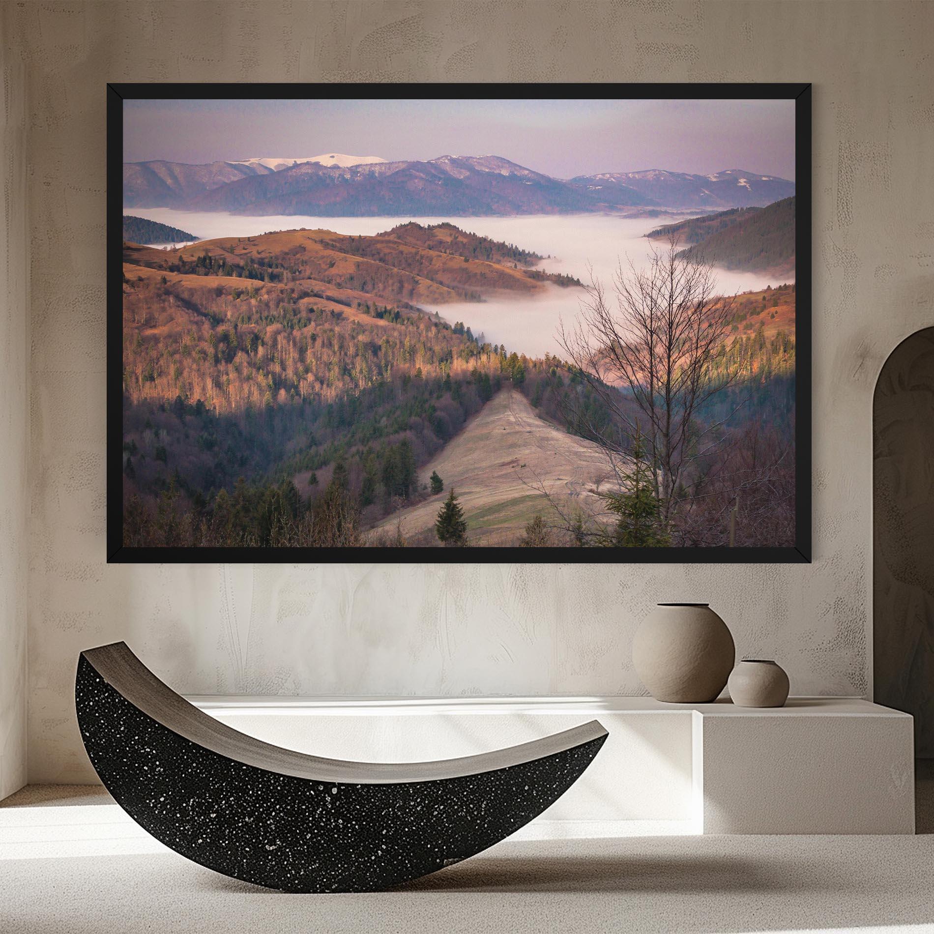 Tablou Canvas Top Of The Hill mockup 8