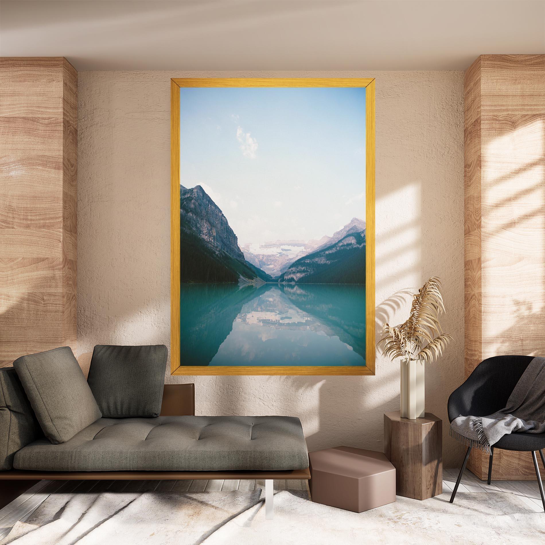 Tablou Canvas Mountain Valley mockup 8