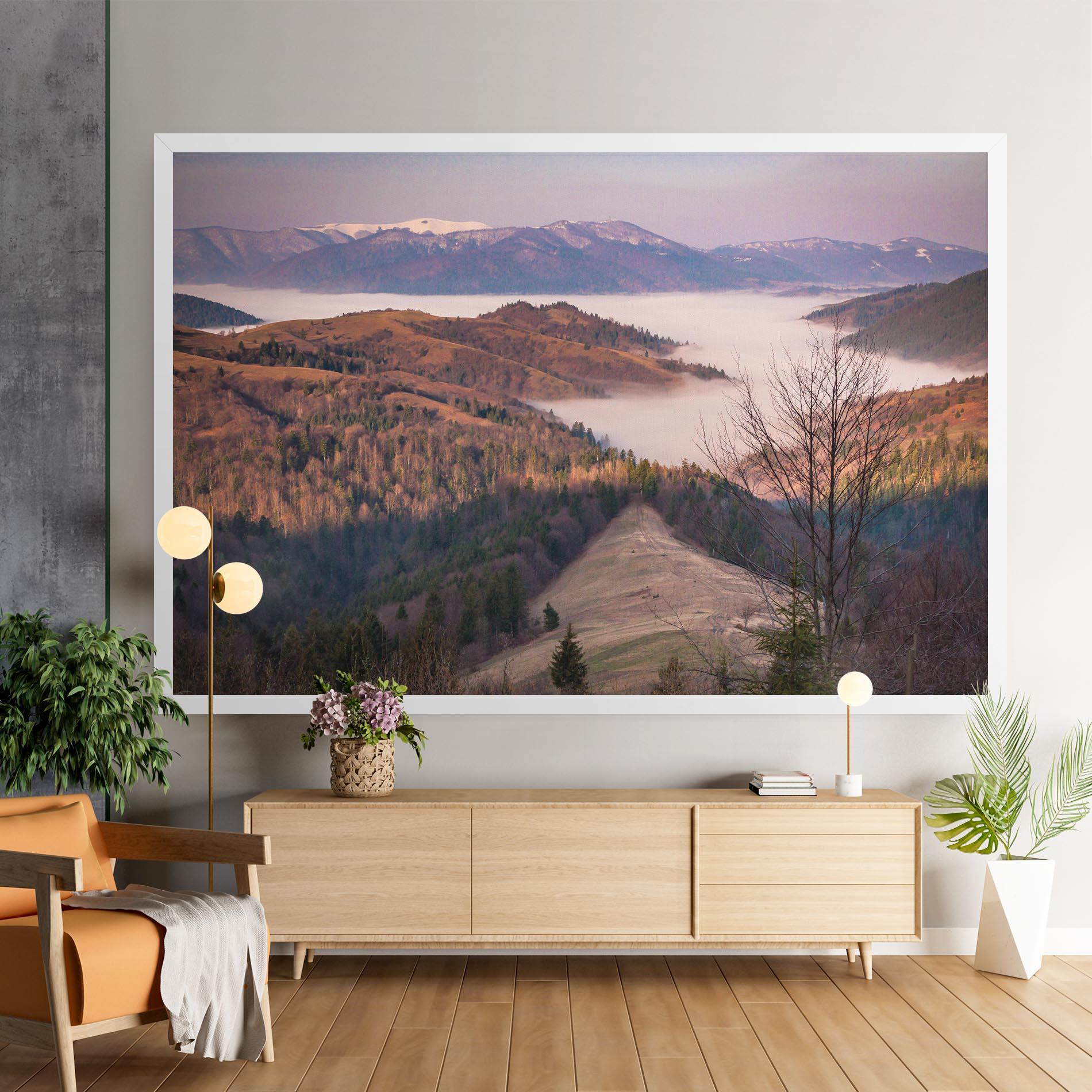 Tablou Canvas Top Of The Hill mockup 9