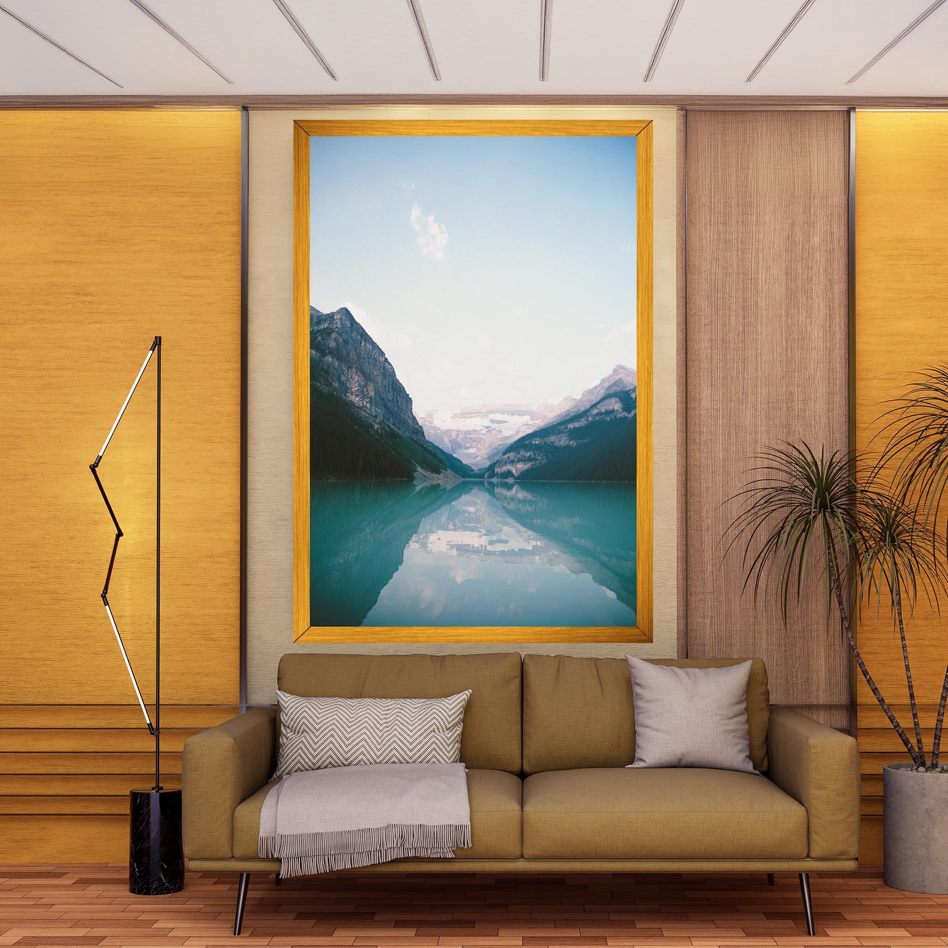 Tablou Canvas Mountain Valley mockup 9