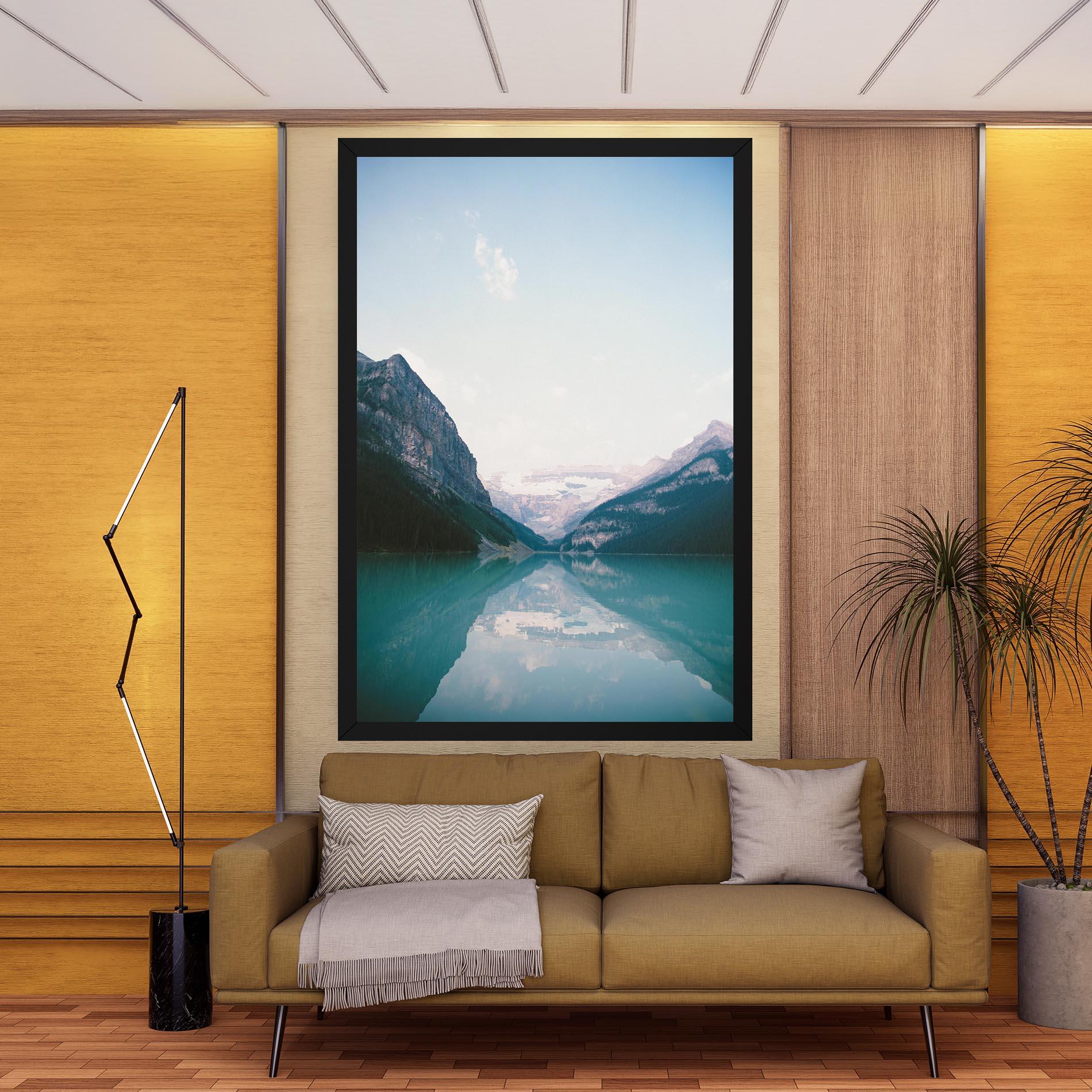 Tablou Canvas Mountain Valley mockup 9