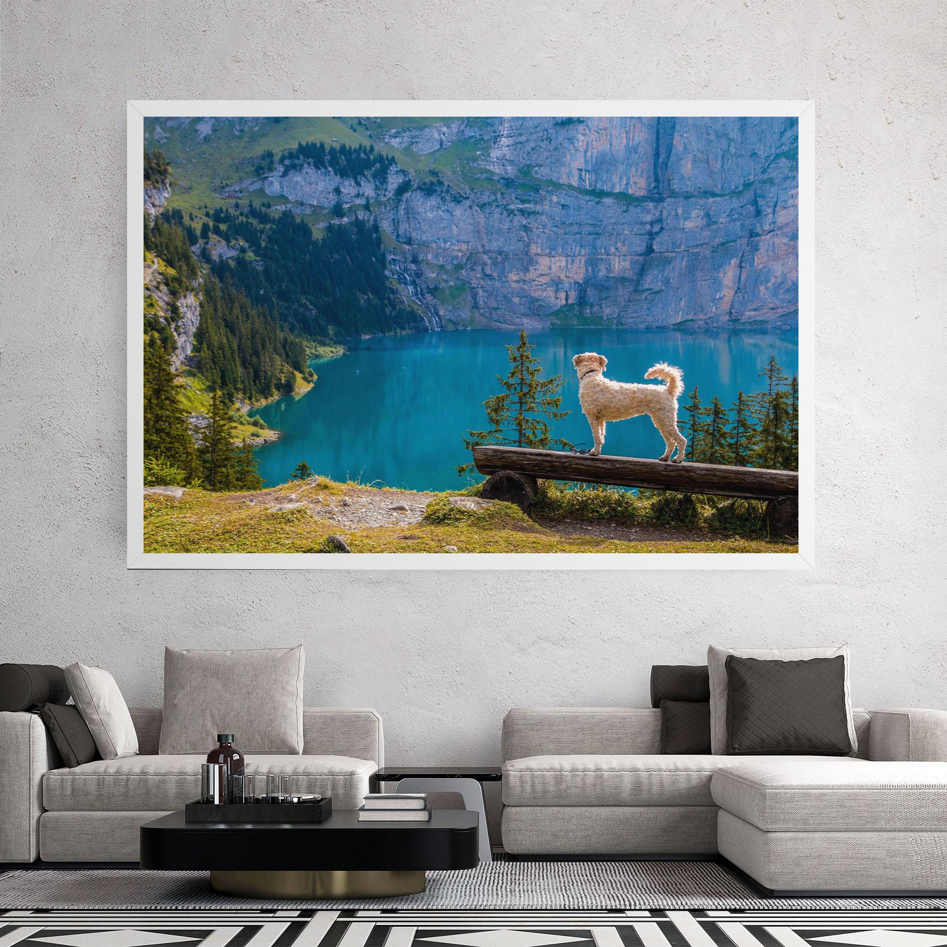 Tablou Canvas Dog mockup 2
