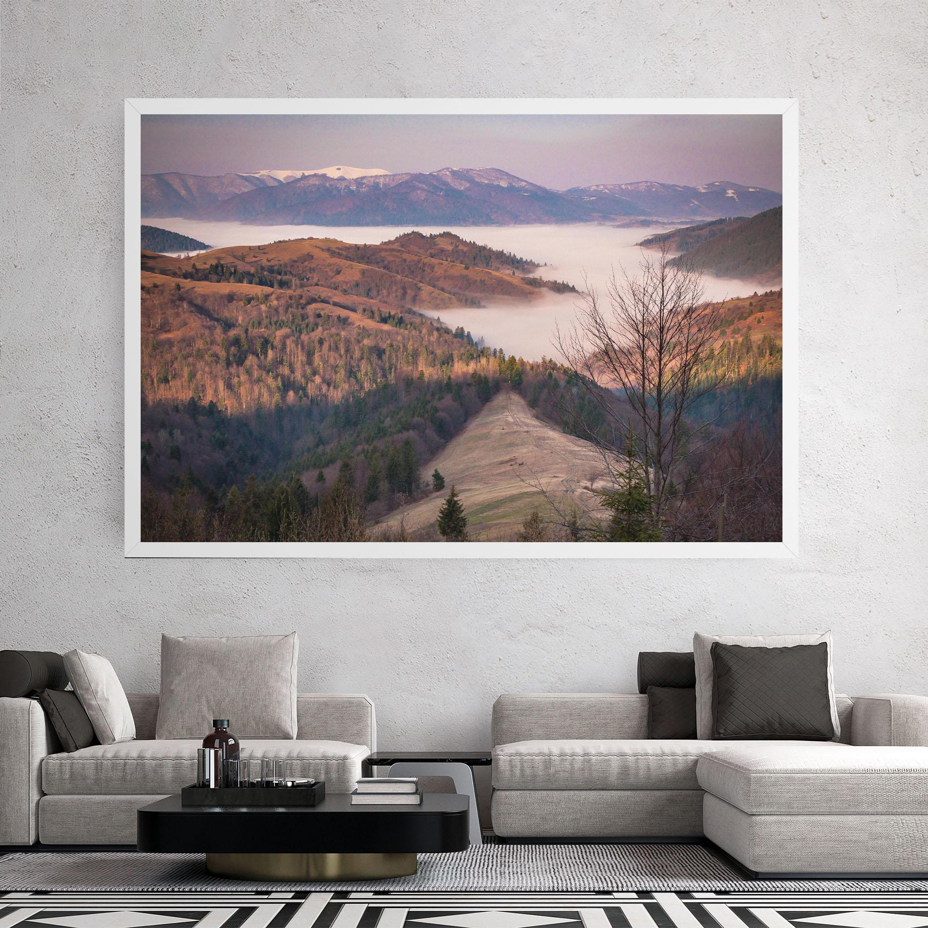 Tablou Canvas Top Of The Hill mockup 2