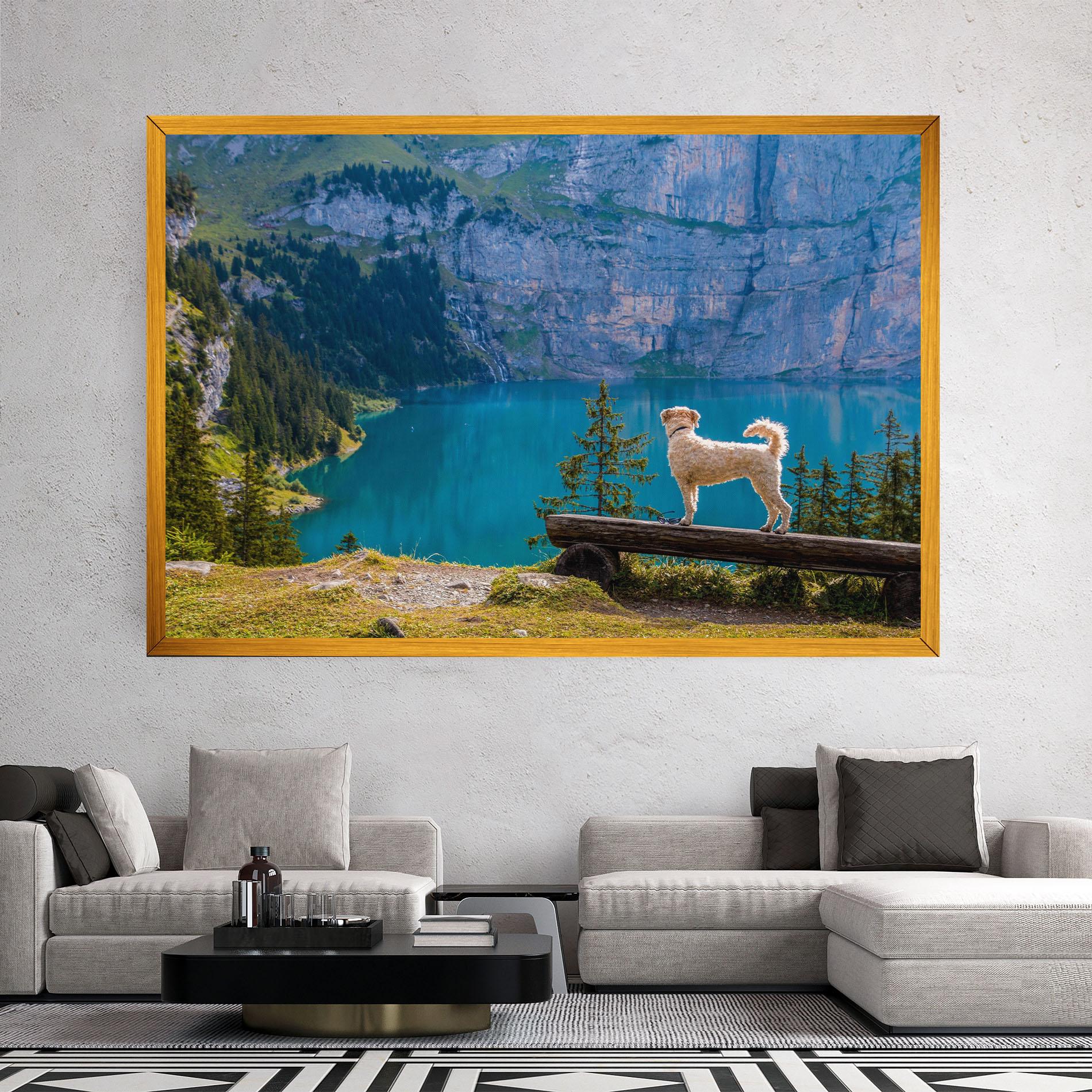 Tablou Canvas Dog mockup 2