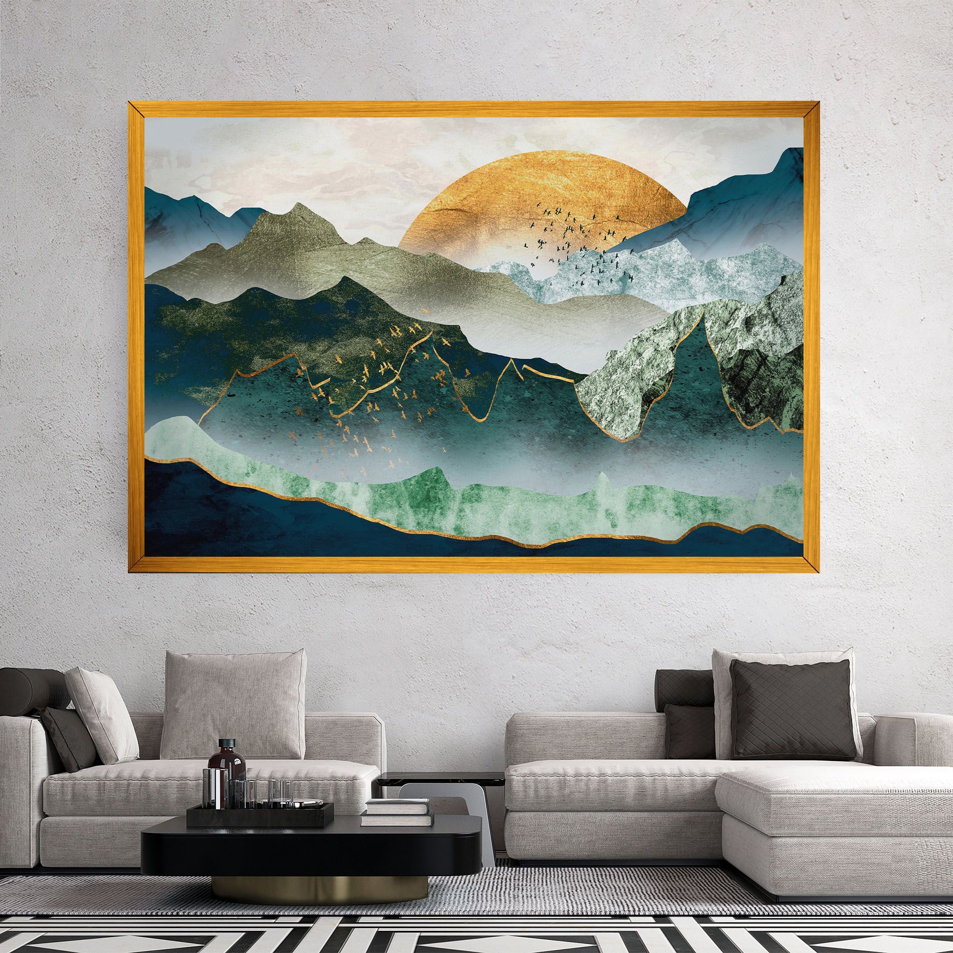 Golden Mountains mockup 2