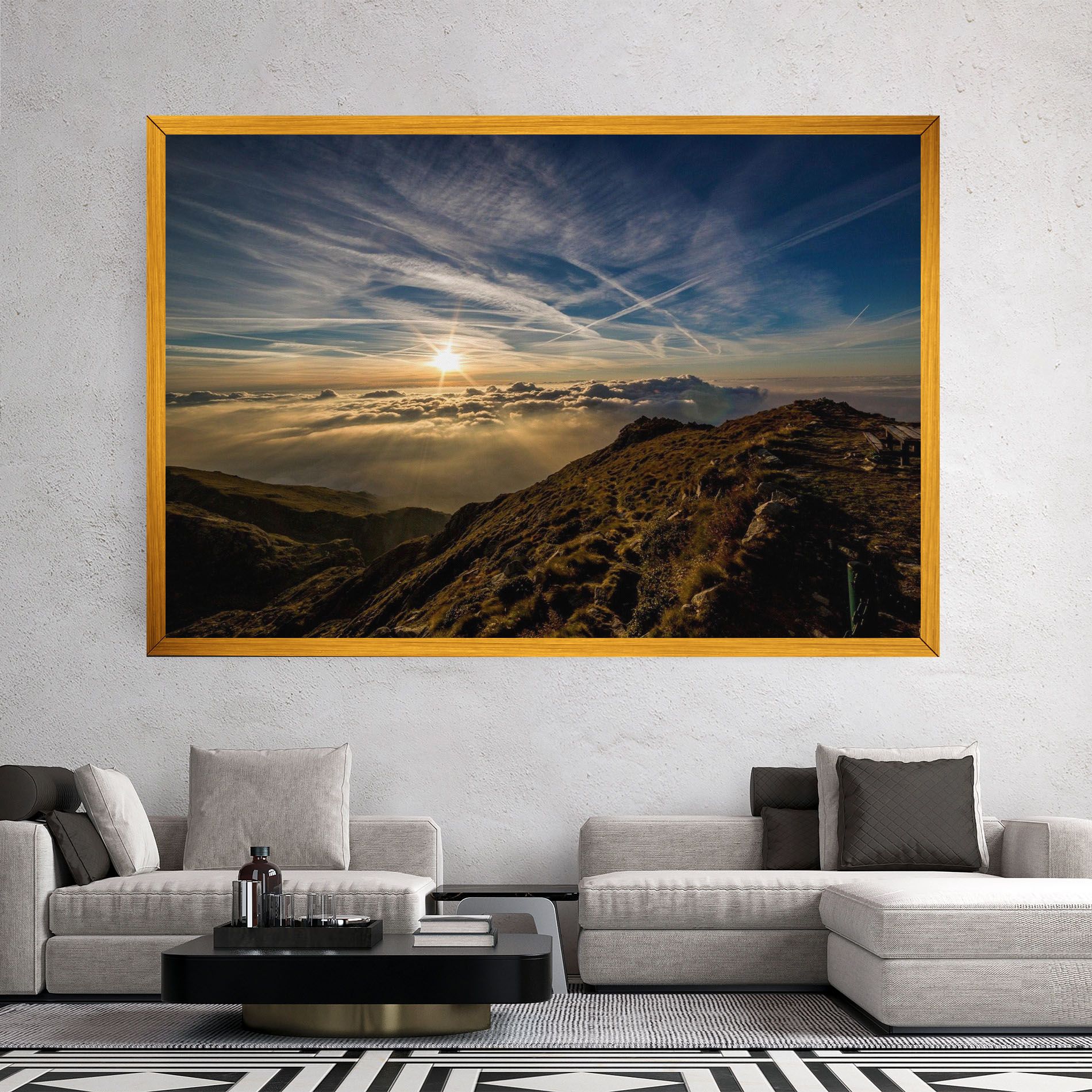 Over The Clouds mockup 2