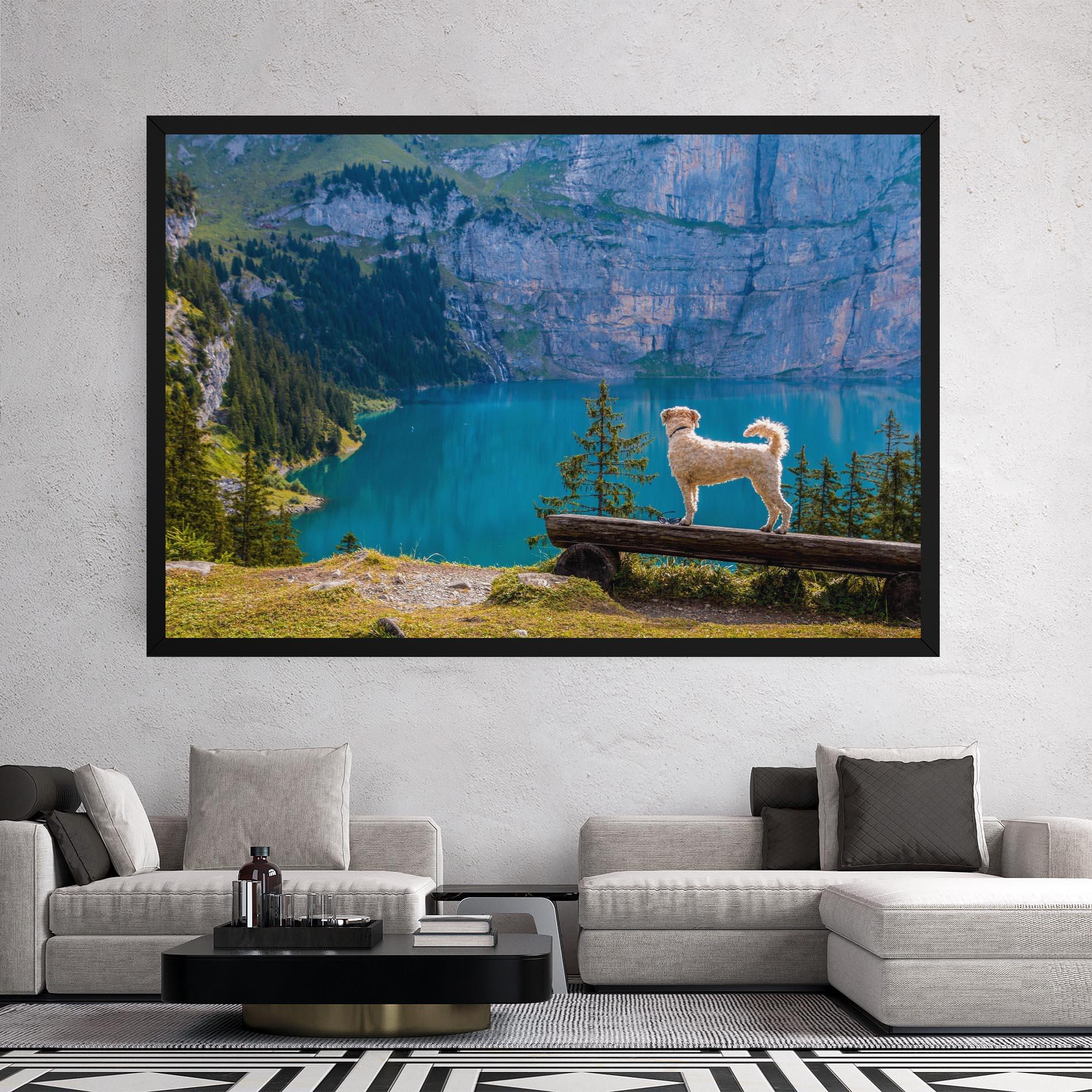 Tablou Canvas Dog mockup 2