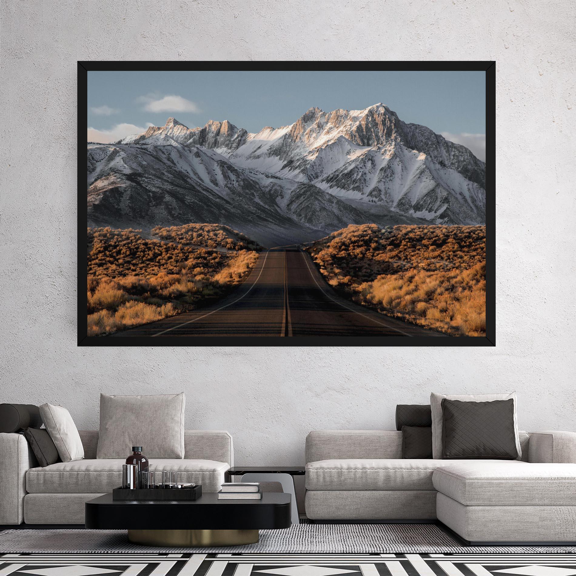 Tablou Canvas Nice Mountain Road mockup 2