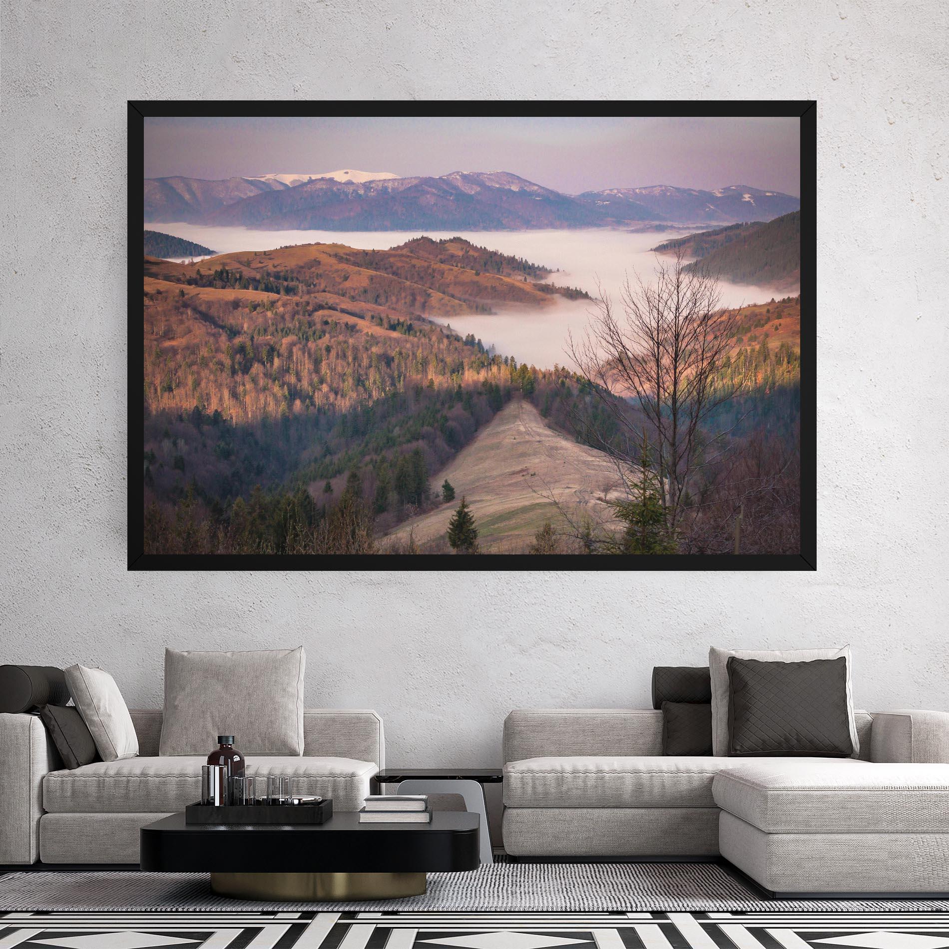 Tablou Canvas Top Of The Hill mockup 2