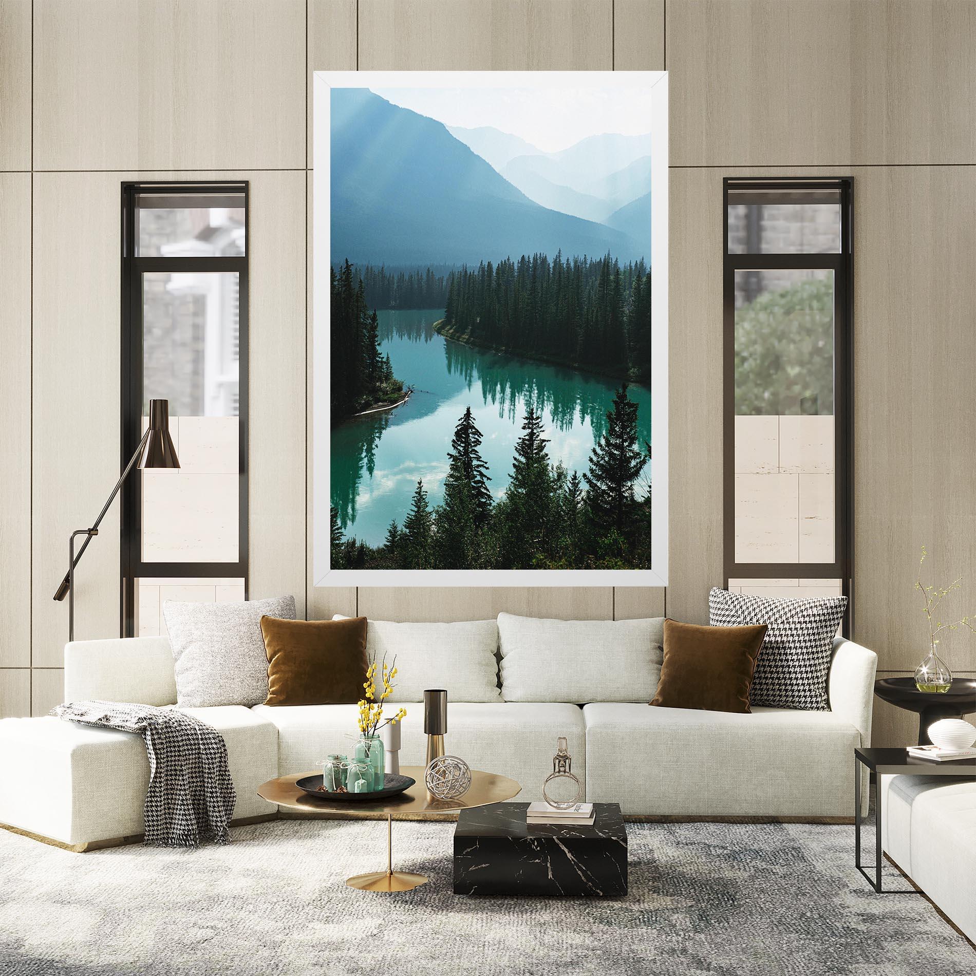 Tablou Canvas Crystal Lake mockup 2