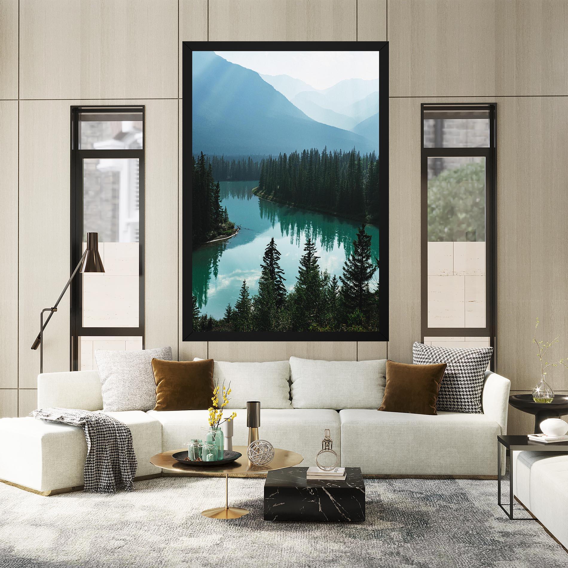 Tablou Canvas Crystal Lake mockup 2