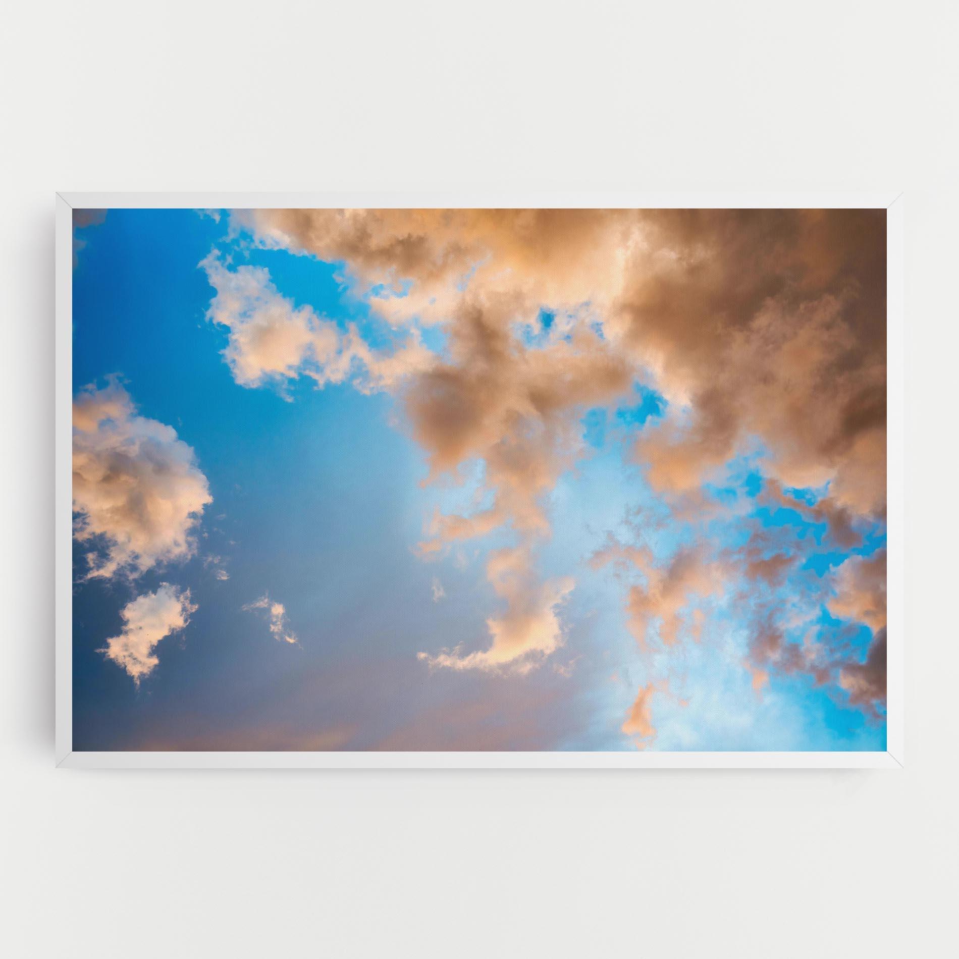 Tablou Canvas Clouds Blue Sky mockup 0