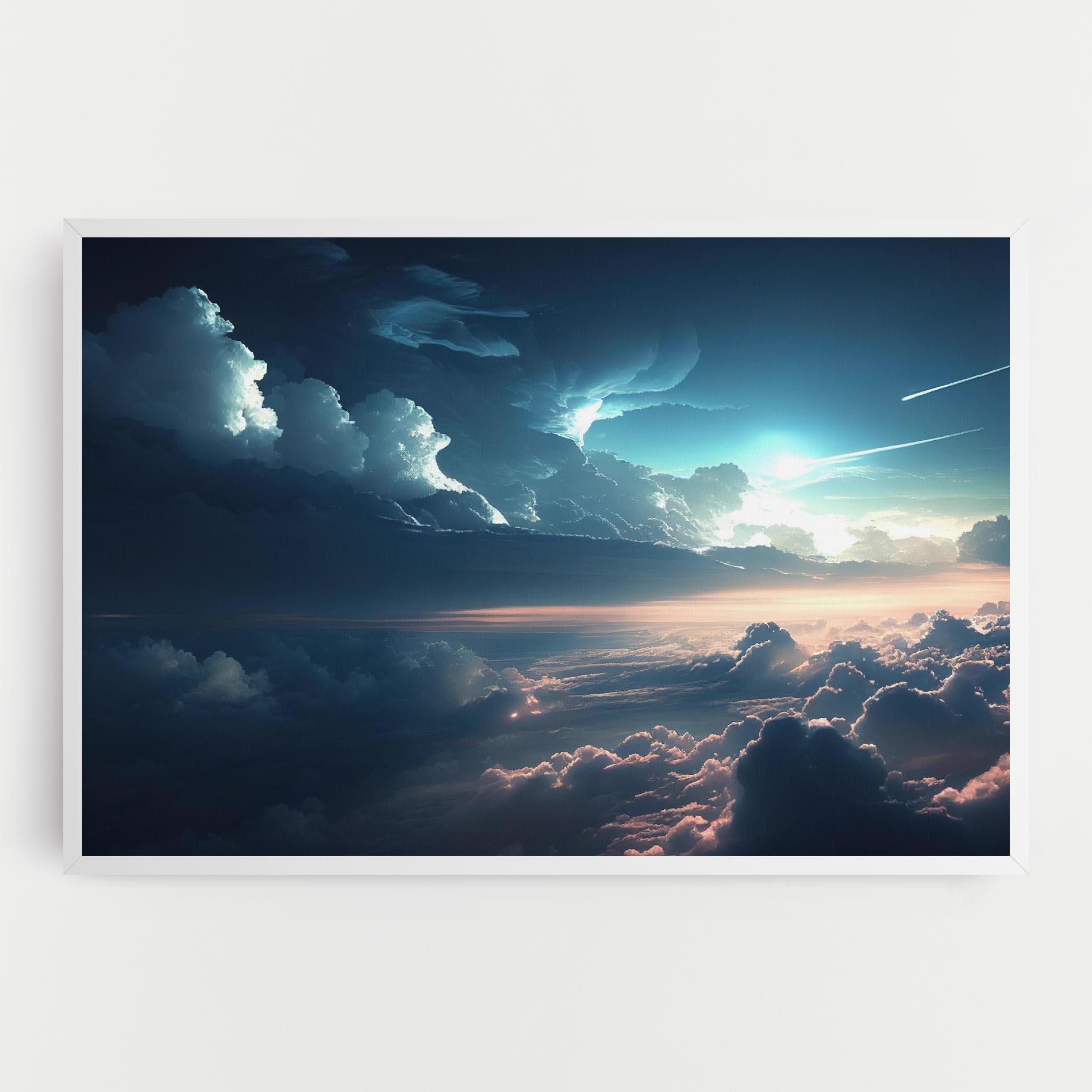 Tablou Canvas Dark Clouds mockup 0