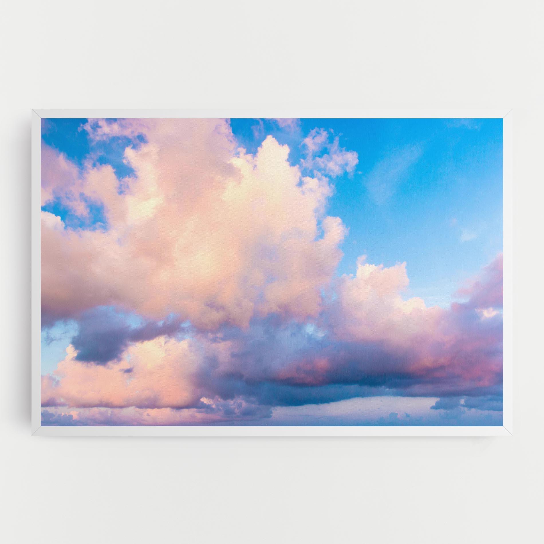 Tablou Canvas Dreamy Pink Clouds mockup 0