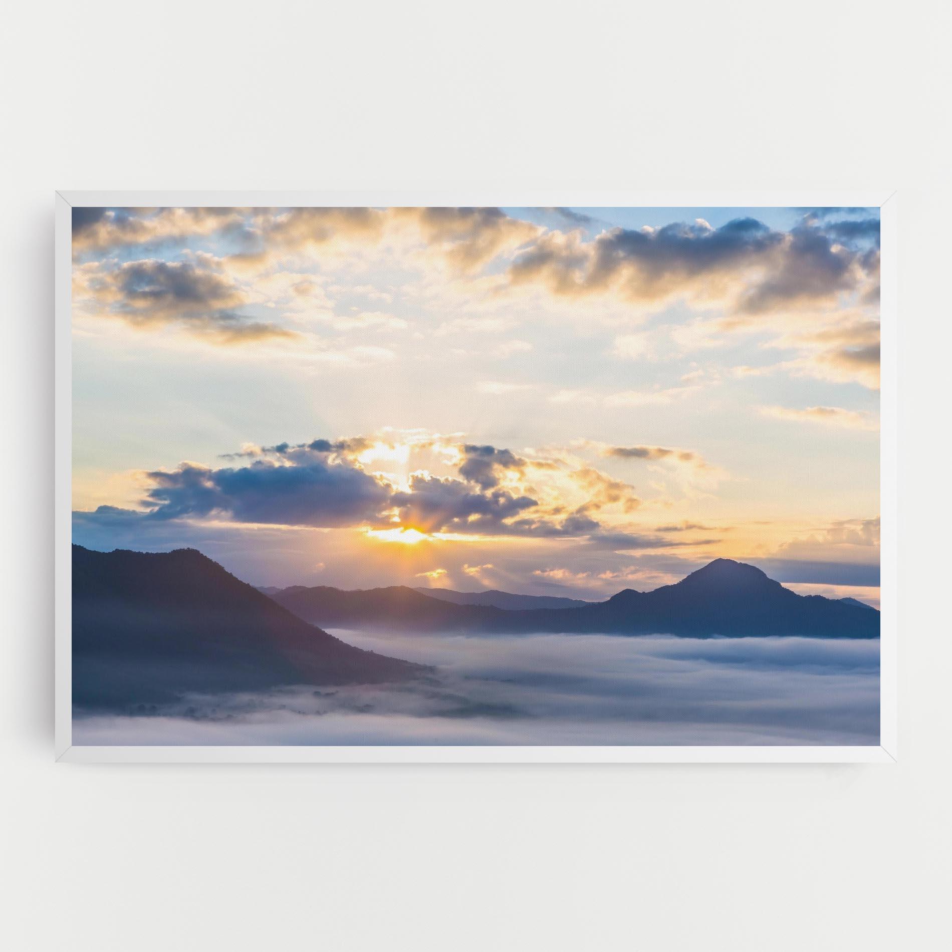 Tablou Canvas Fantastic Clouds mockup 0