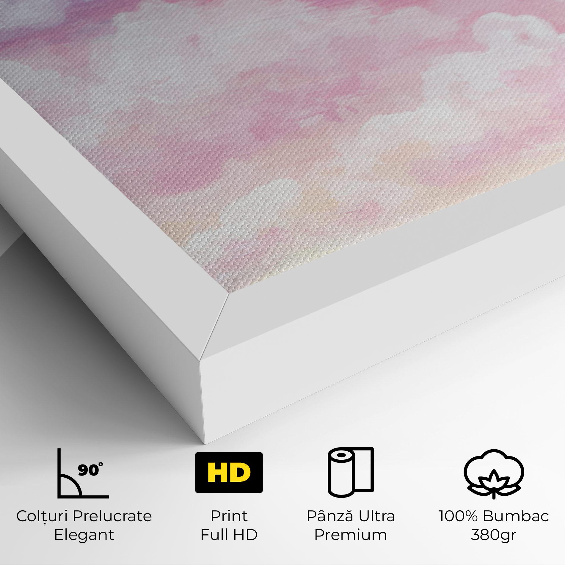Tablou Canvas Cloud Paint Texture mockup 4