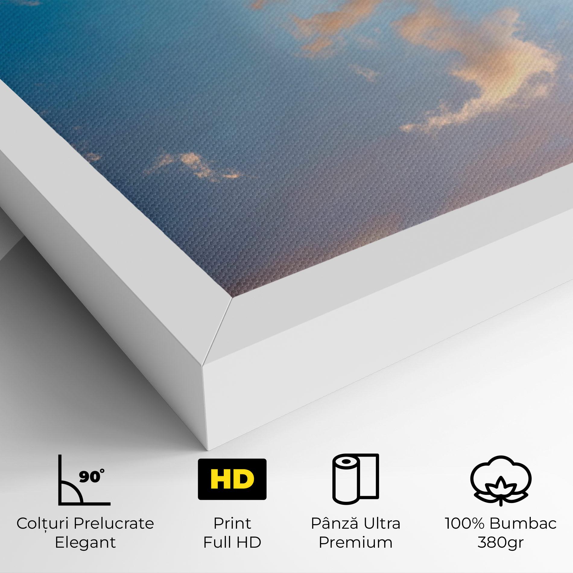 Tablou Canvas Clouds Blue Sky mockup 4