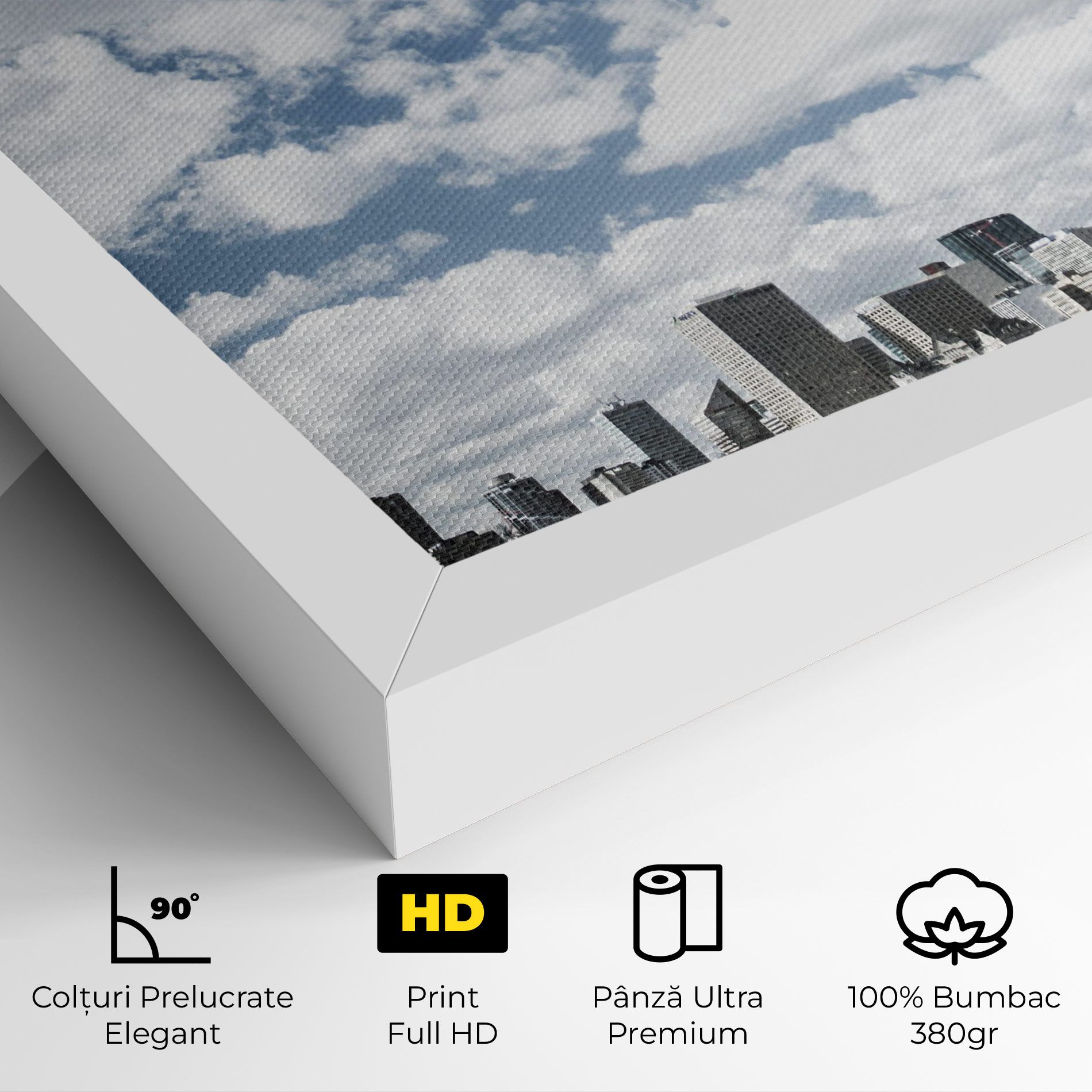 Clouds Over City mockup 4