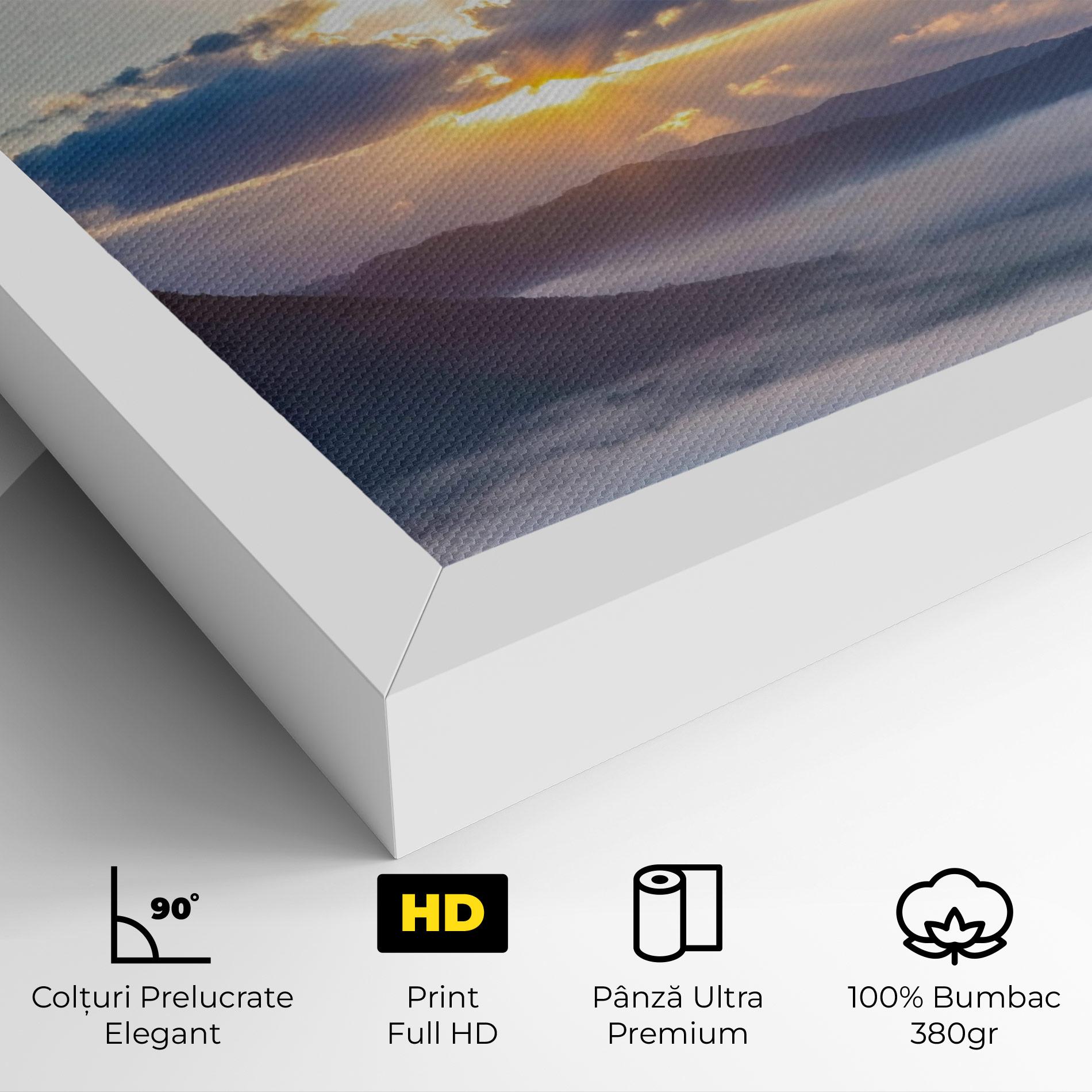 Tablou Canvas Fantastic Clouds mockup 4