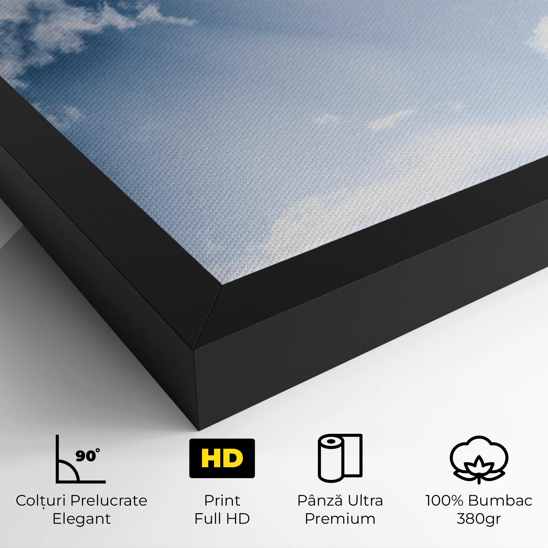 Tablou Canvas Dark Blue Sky mockup 4
