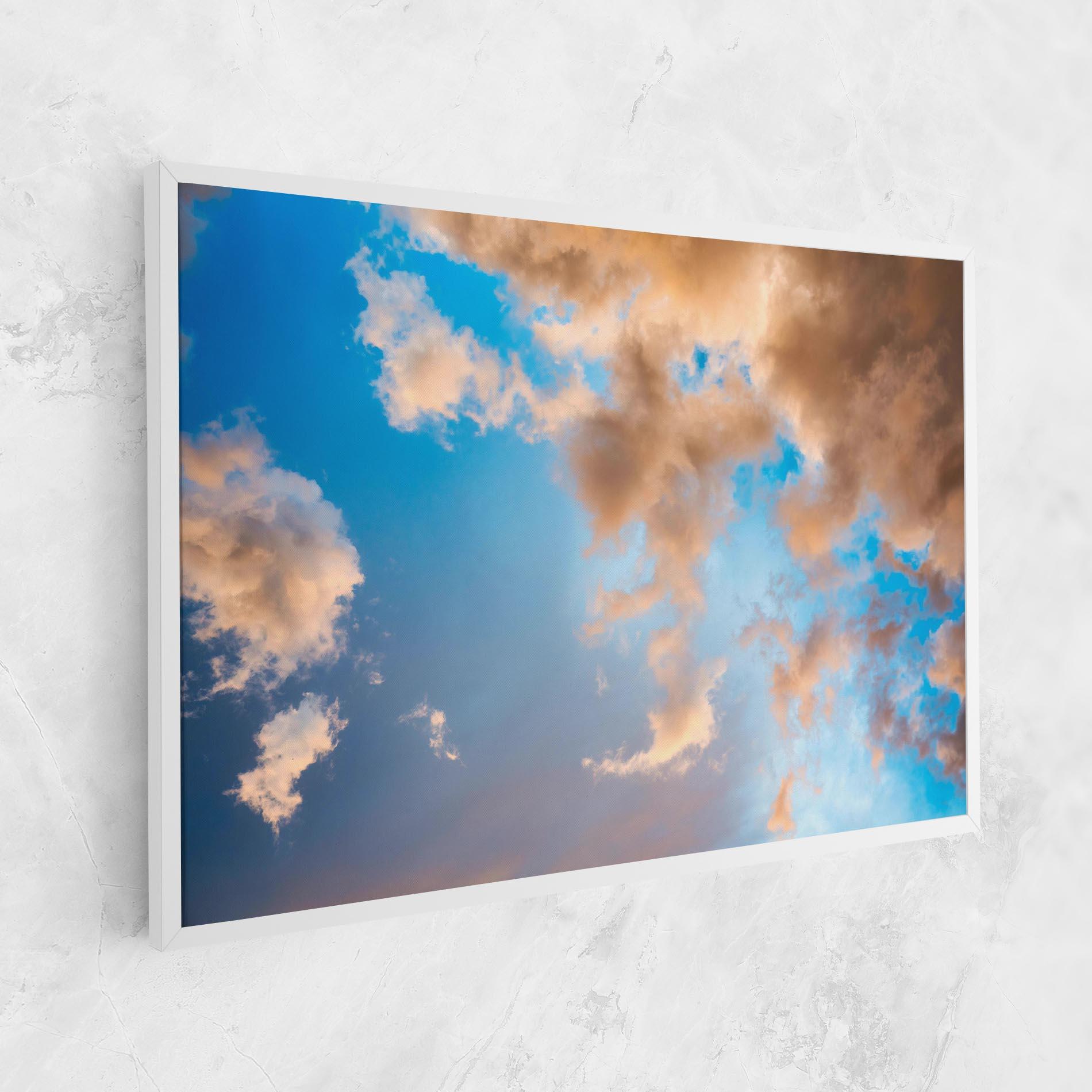 Tablou Canvas Clouds Blue Sky mockup 1
