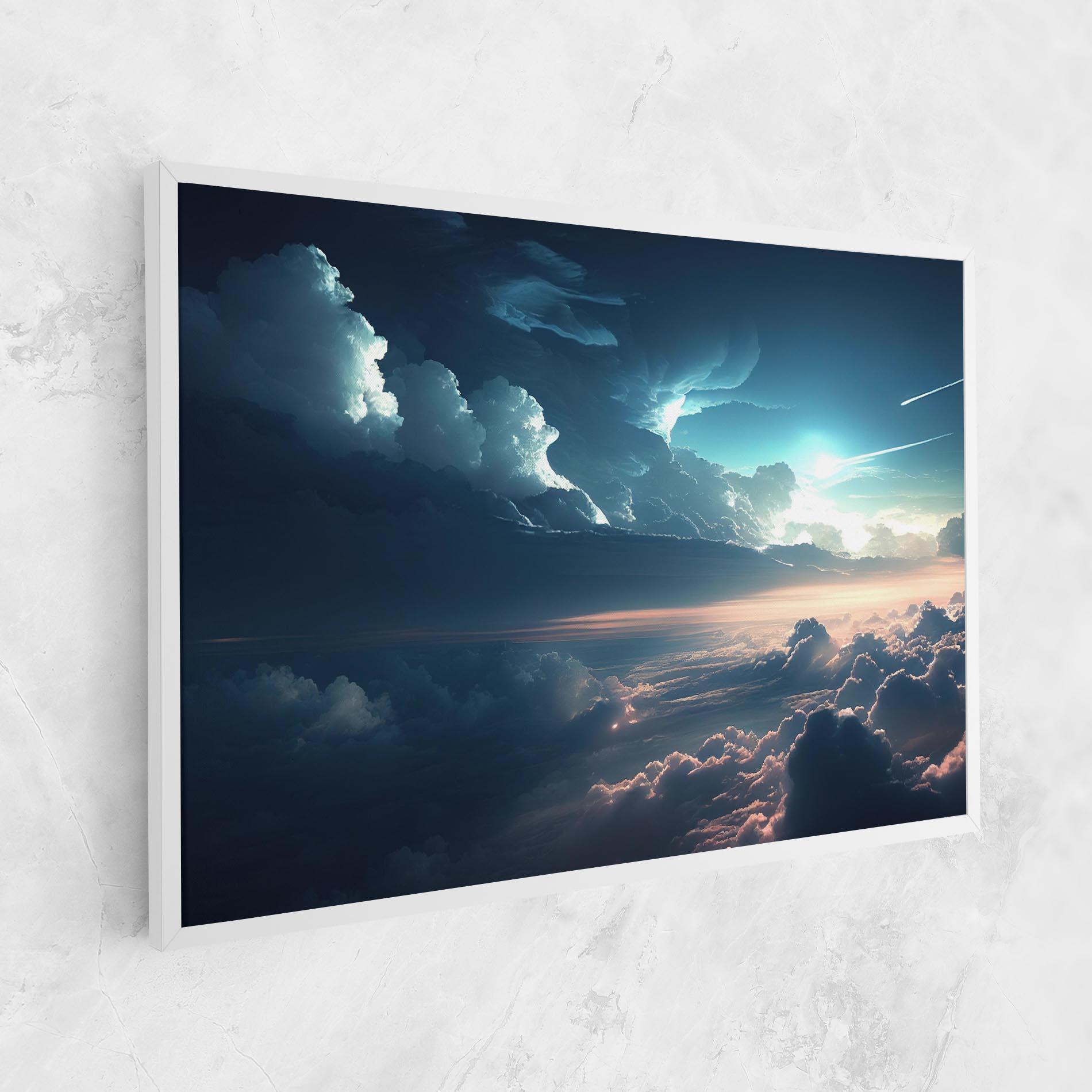 Tablou Canvas Dark Clouds mockup 1