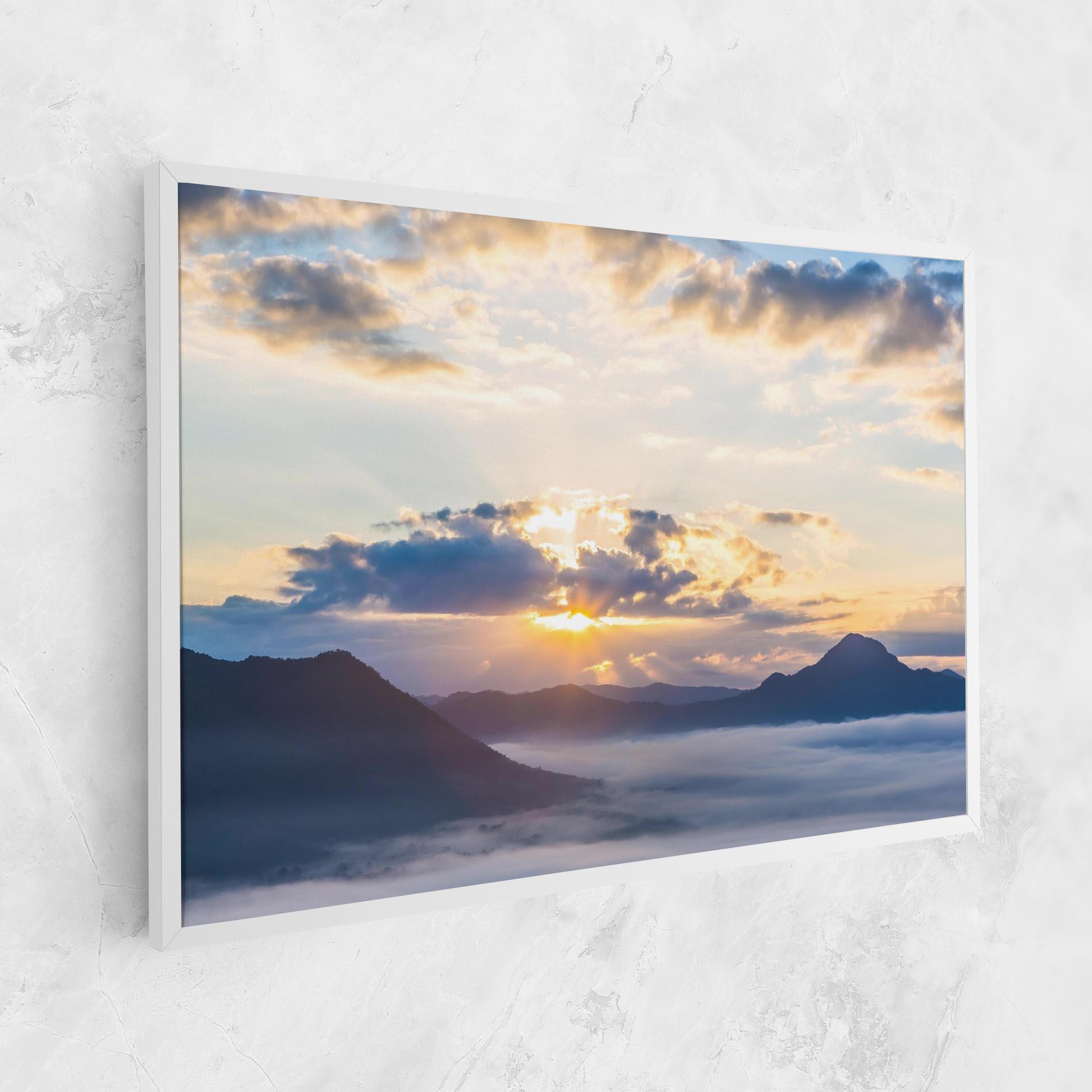Tablou Canvas Fantastic Clouds mockup 1