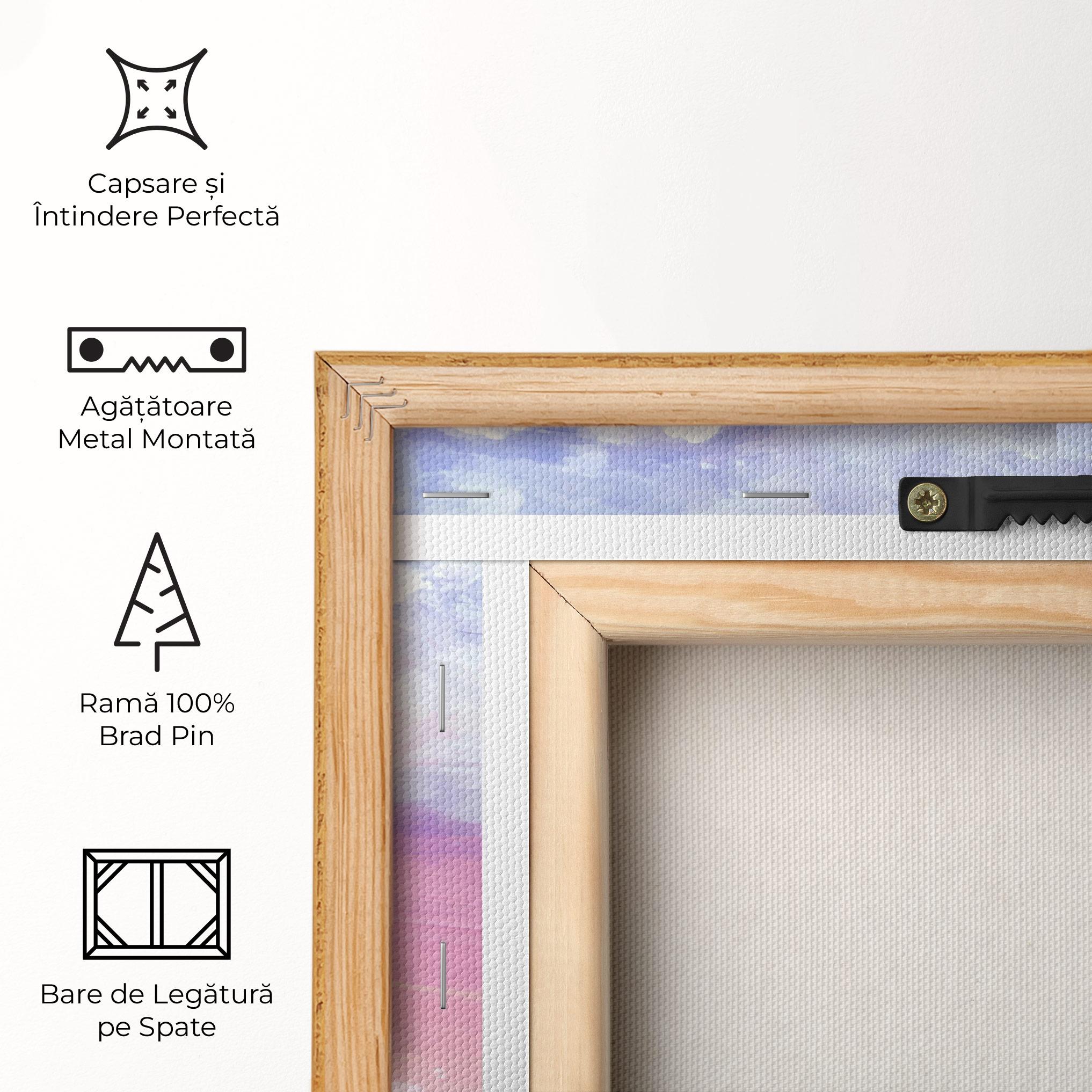 Tablou Canvas Cloud Paint Texture mockup 5