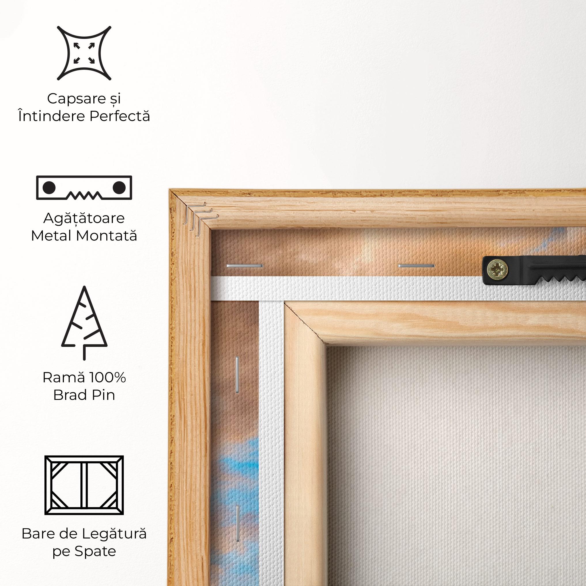 Tablou Canvas Clouds Blue Sky mockup 5