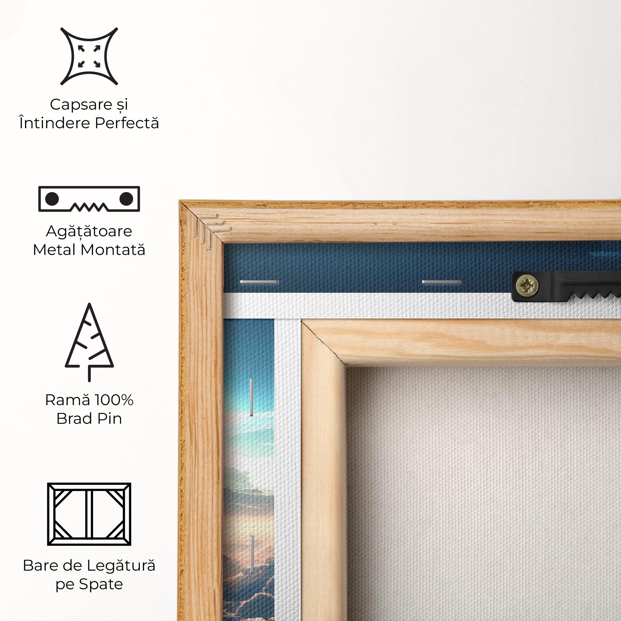 Tablou Canvas Dark Clouds mockup 5