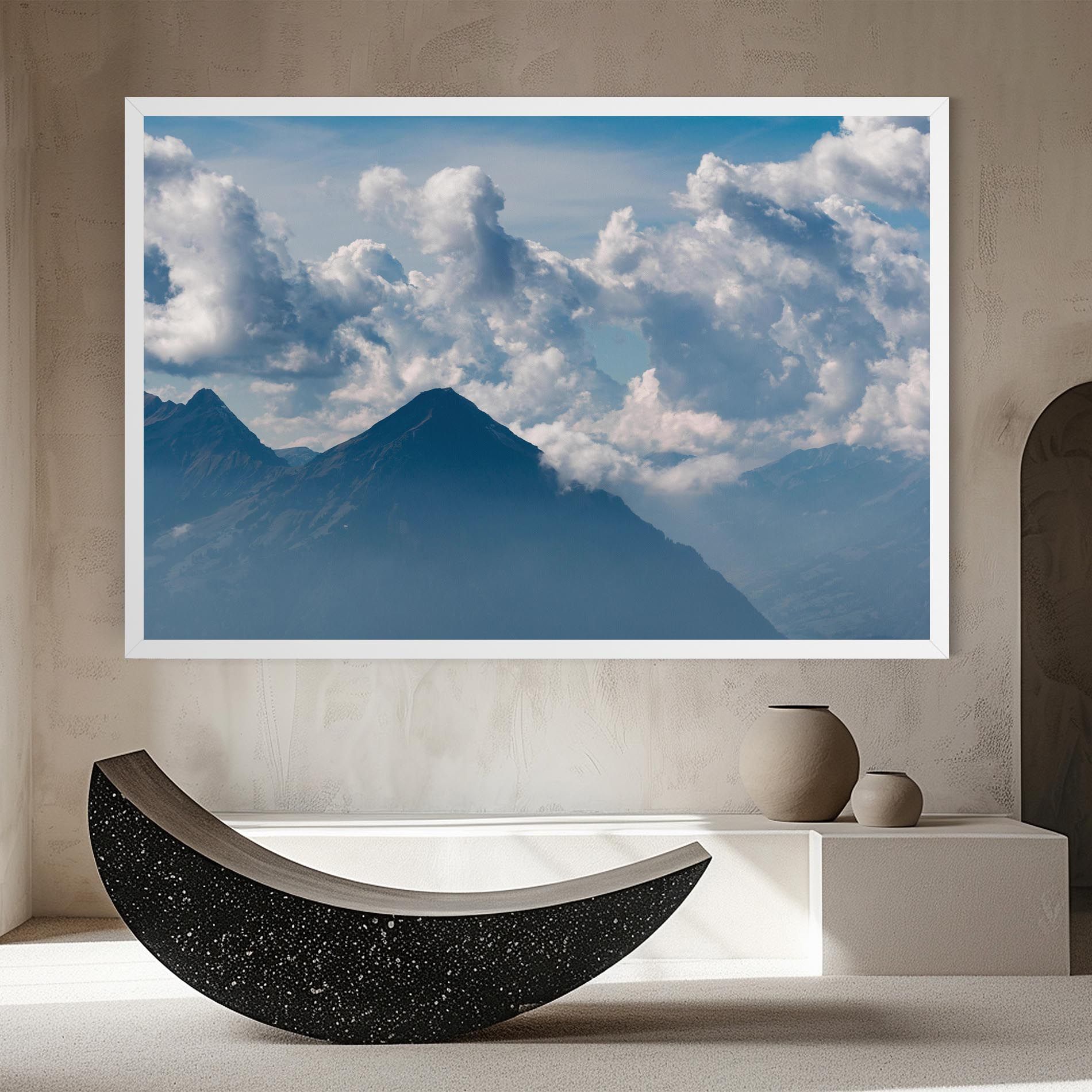 Cloudy View Mountain mockup 8