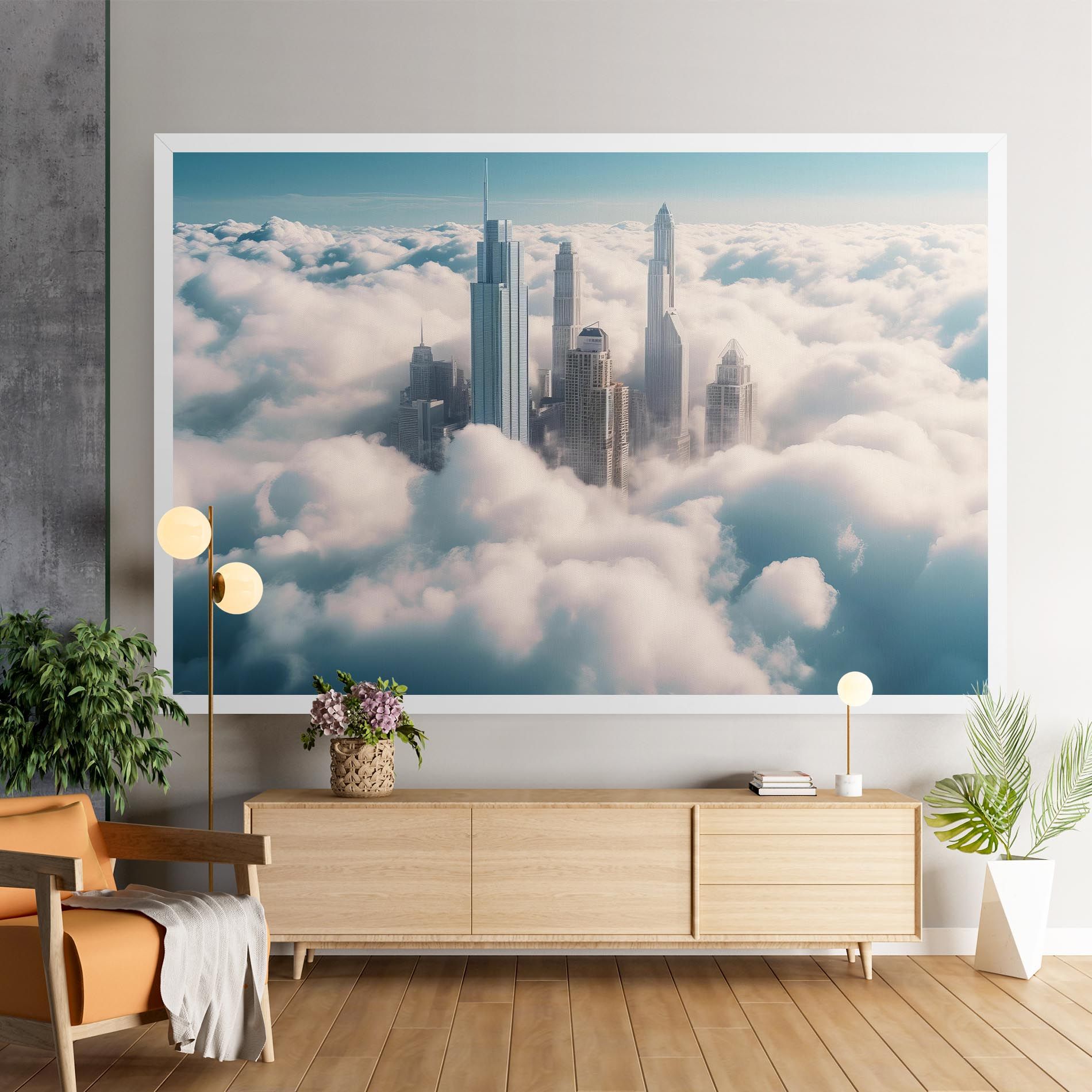 City Above Clouds mockup 9