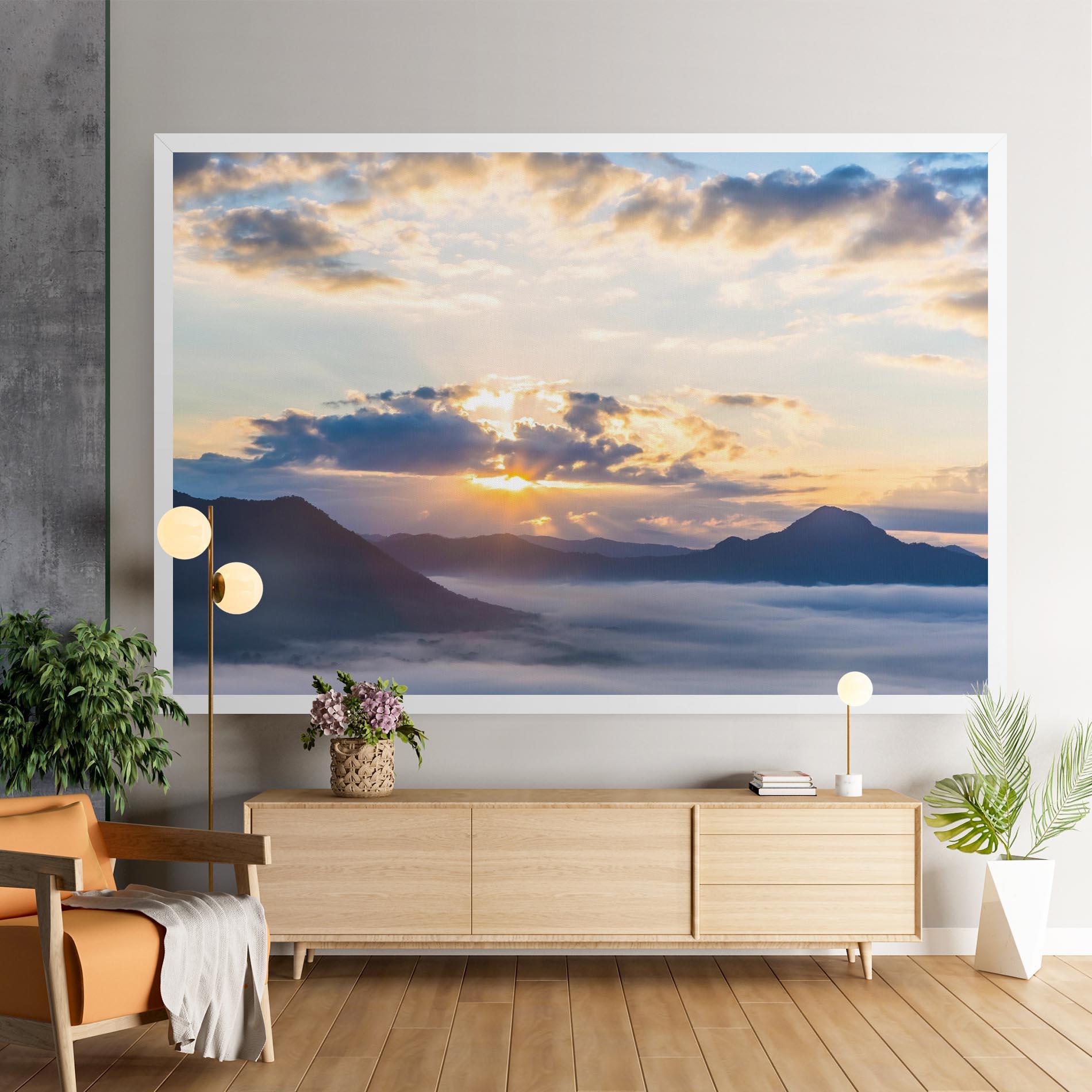 Tablou Canvas Fantastic Clouds mockup 9