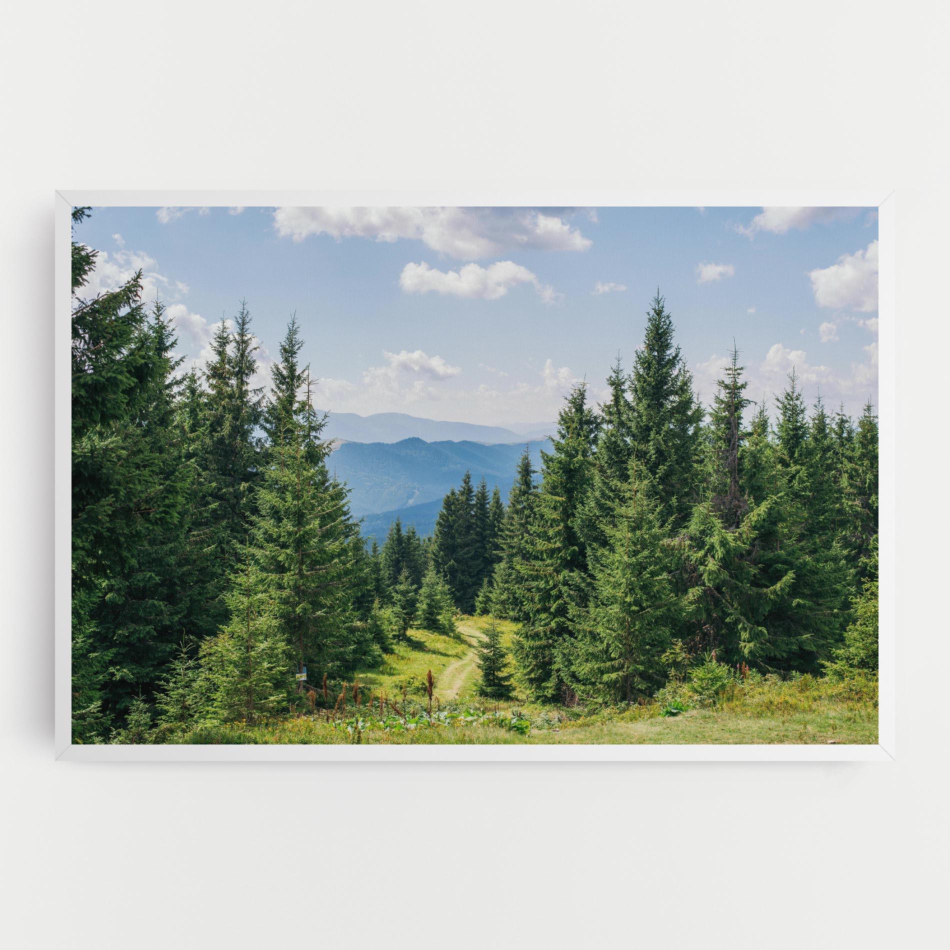 Tablou Canvas Carpathian Mountain mockup 0
