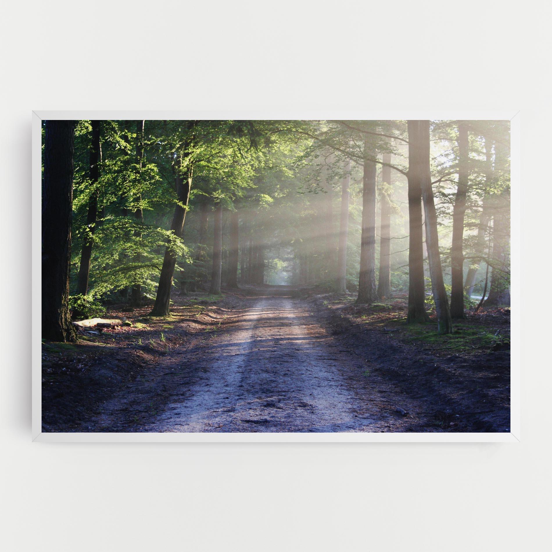 Tablou Canvas Forest Road mockup 0