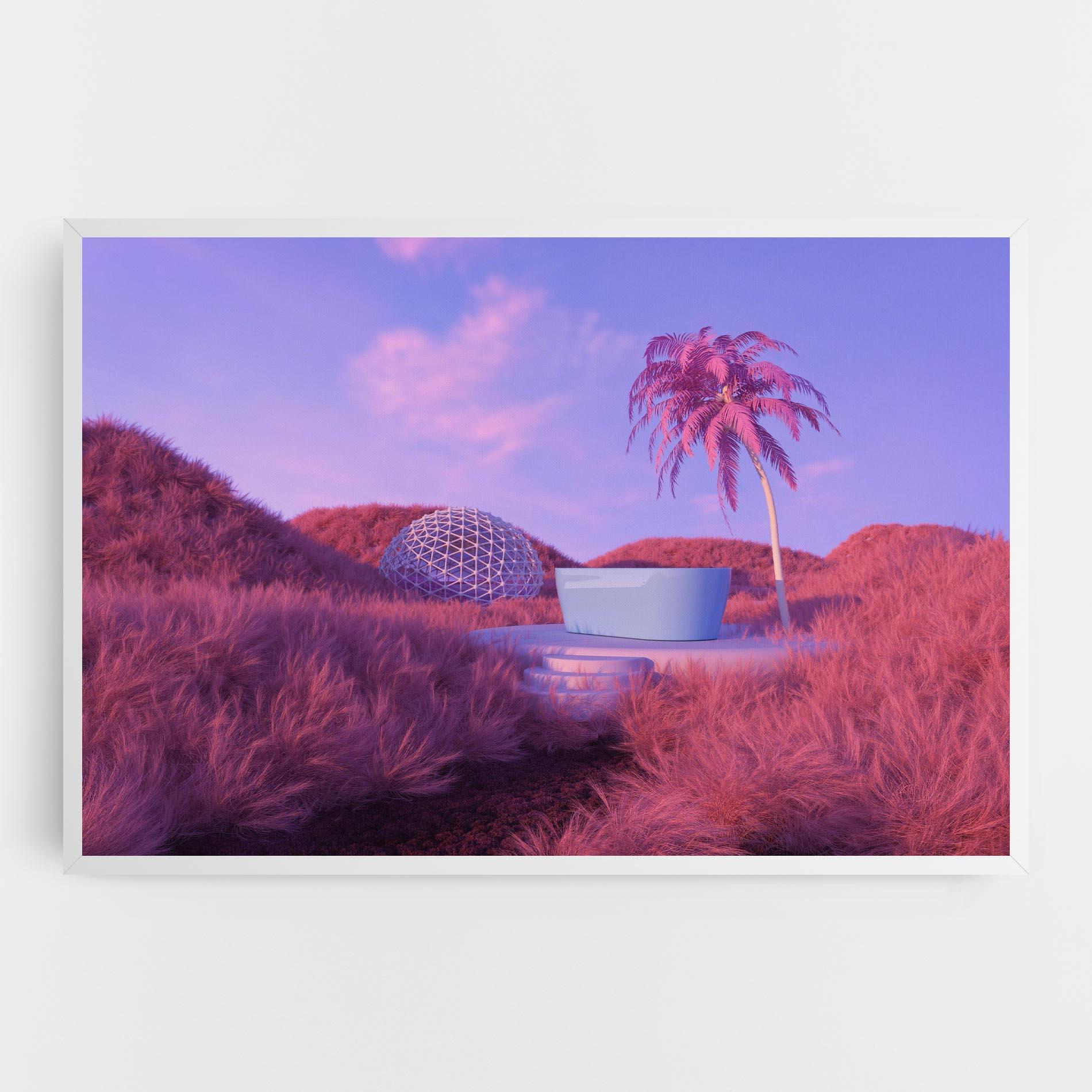 Tablou Canvas Pink World mockup 0