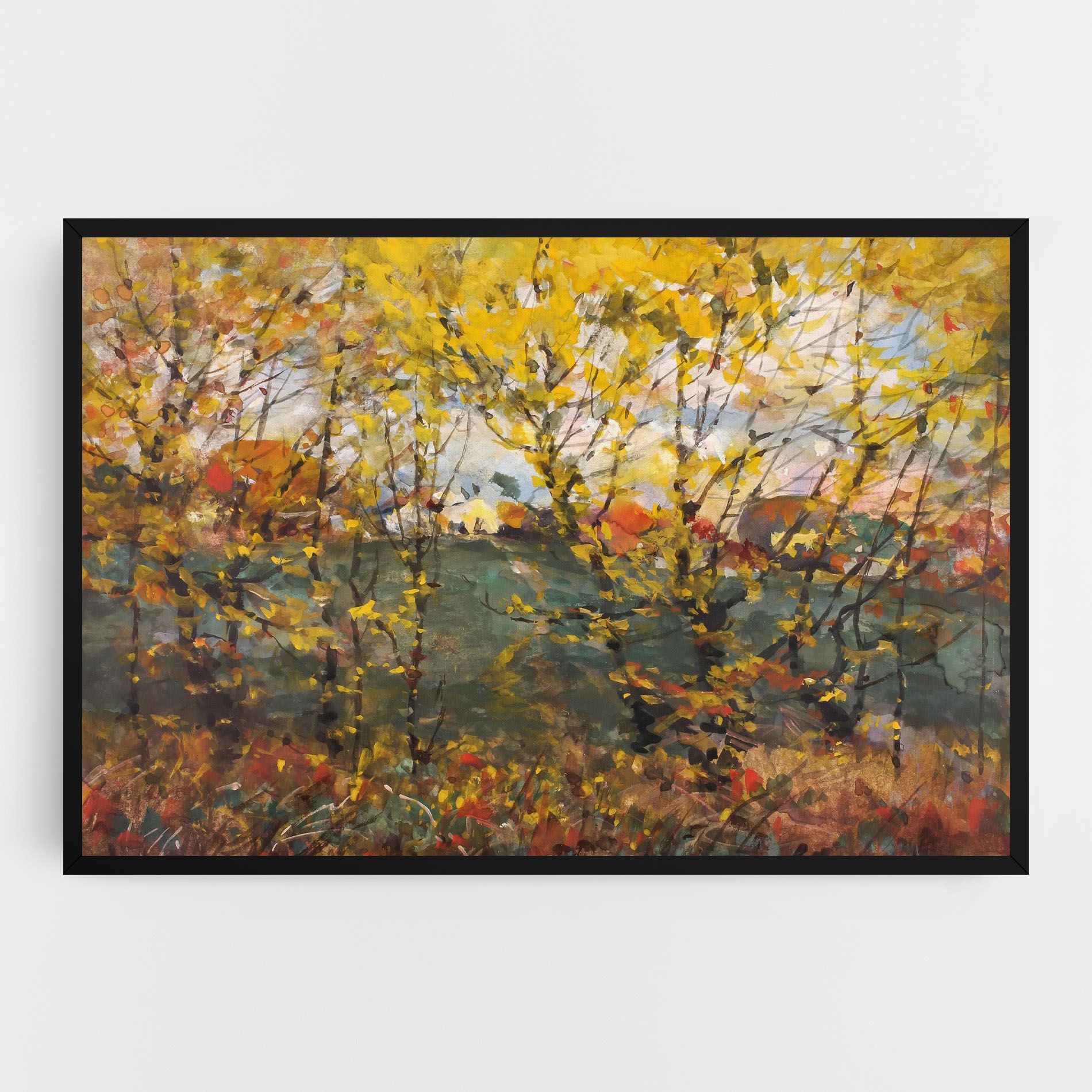 Autumn Painting Tree mockup 0