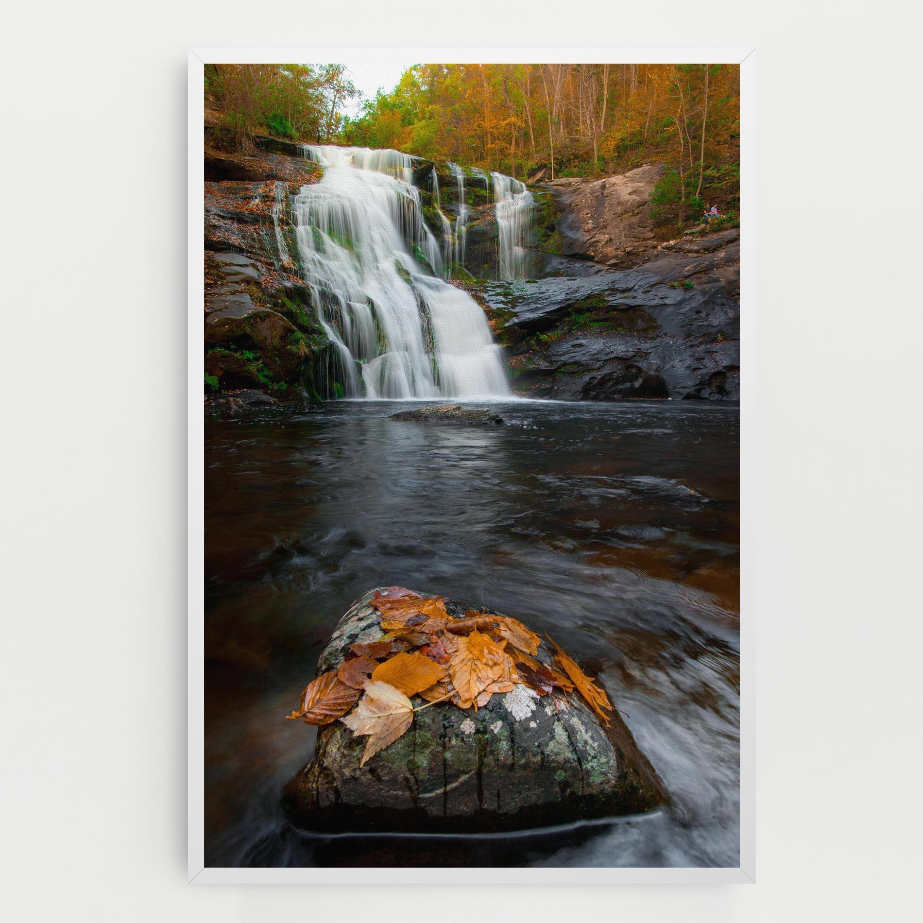 Tablou Canvas Forest Waterfall mockup 0