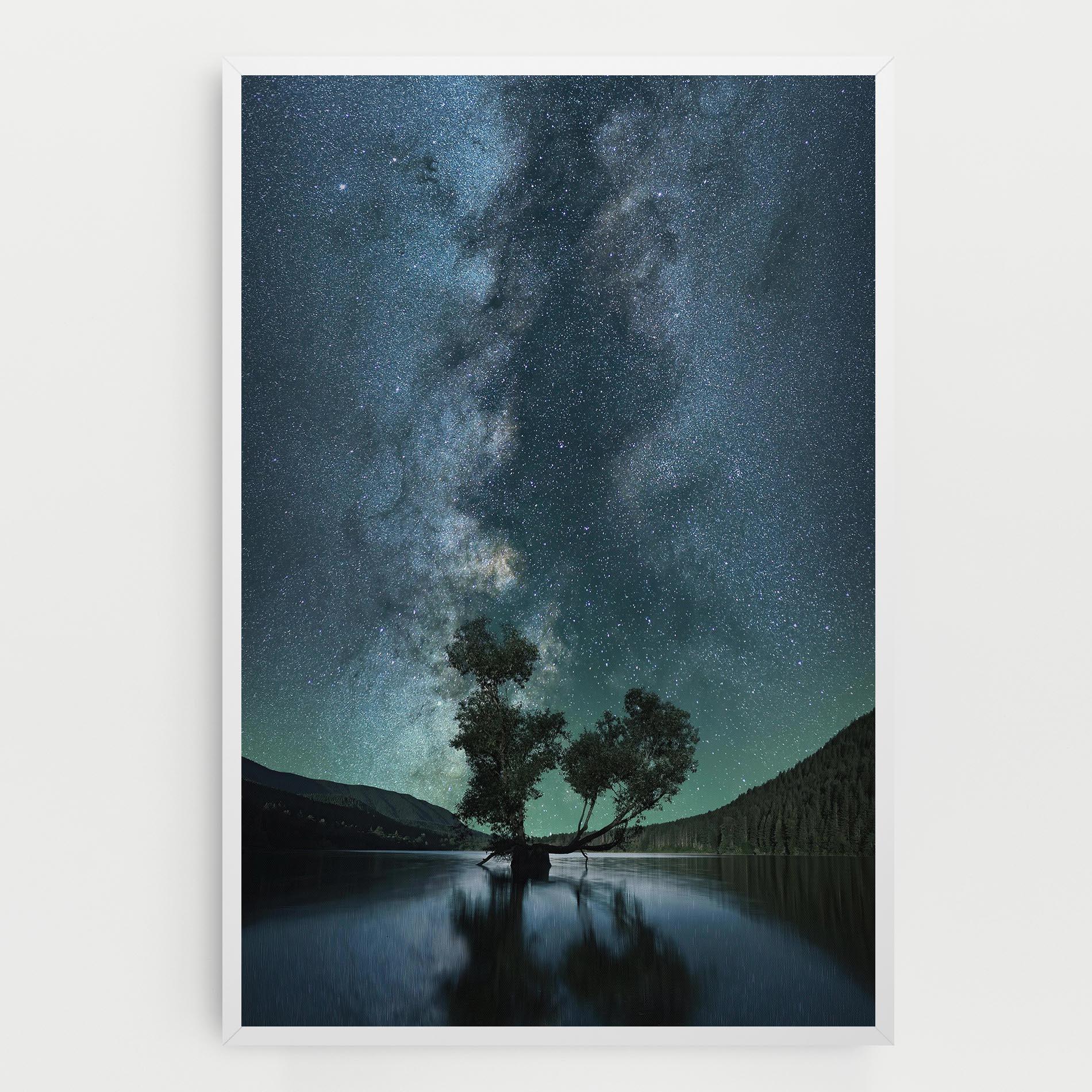Tablou Canvas Lake Stars mockup 0