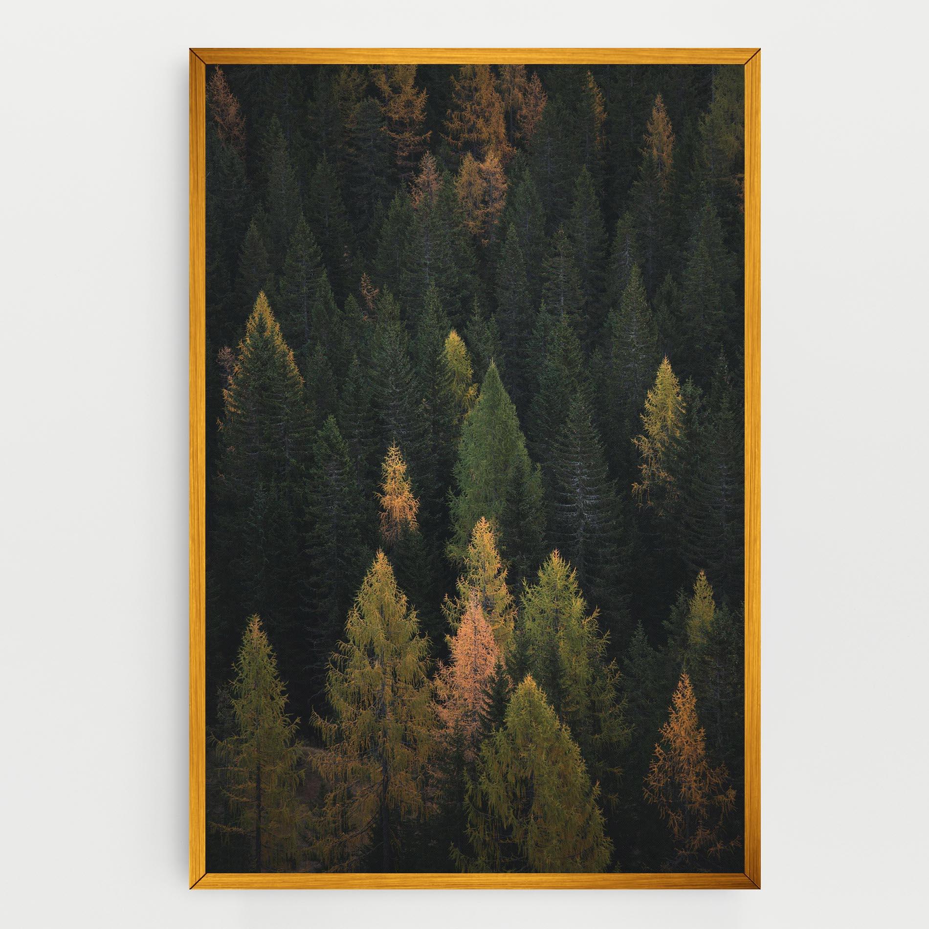 Tablou Canvas Color Mix Tree mockup 0