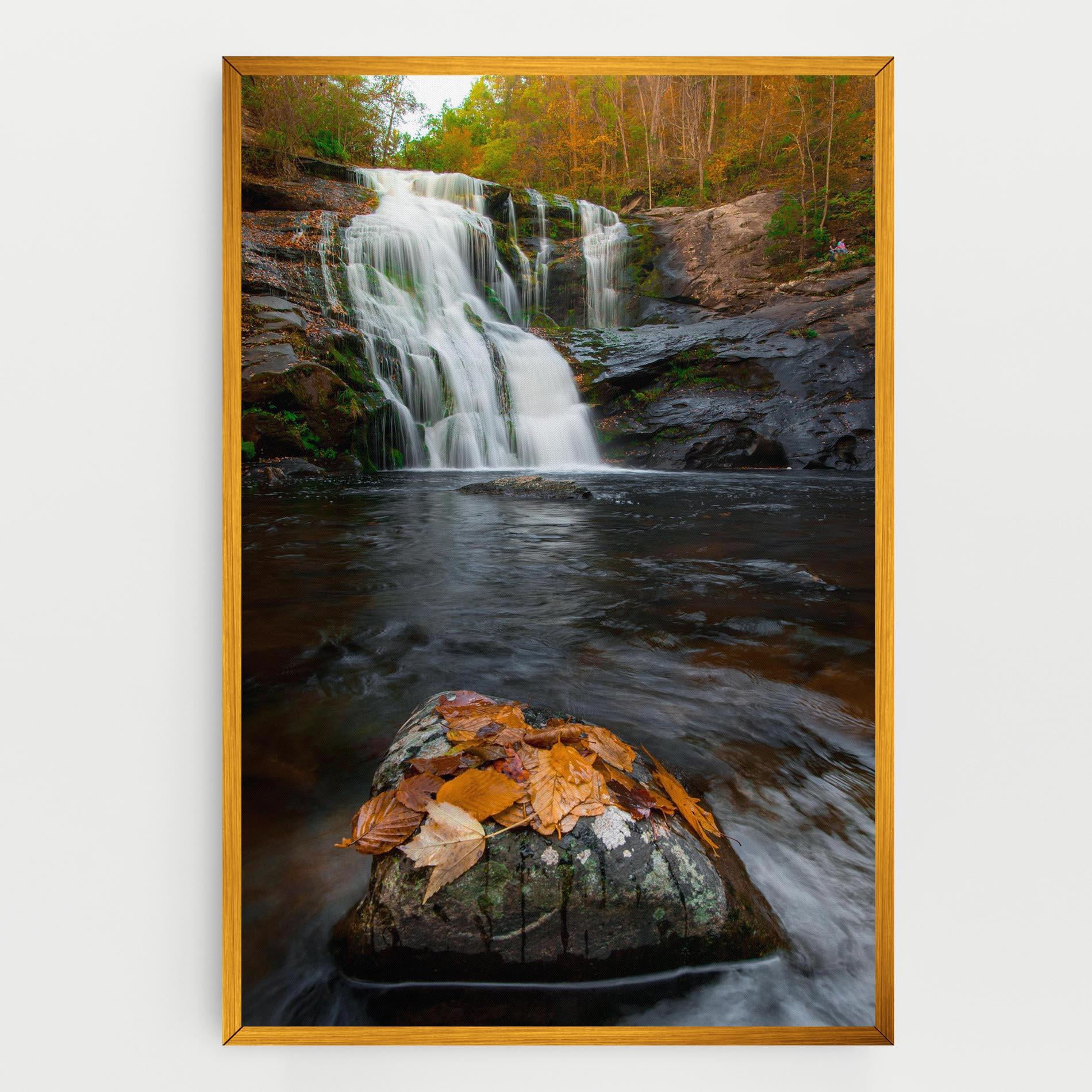 Tablou Canvas Forest Waterfall mockup 0