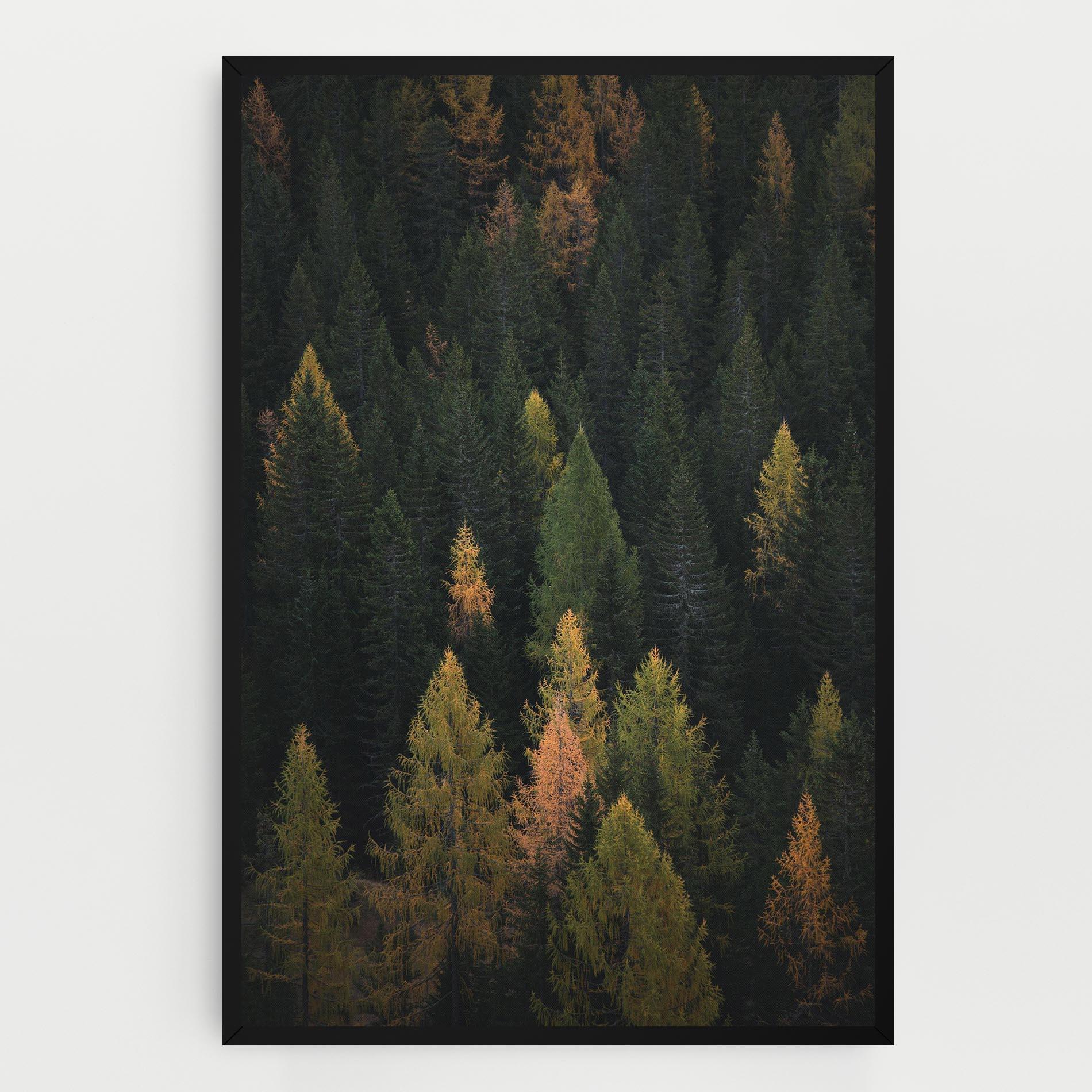 Tablou Canvas Color Mix Tree mockup 0