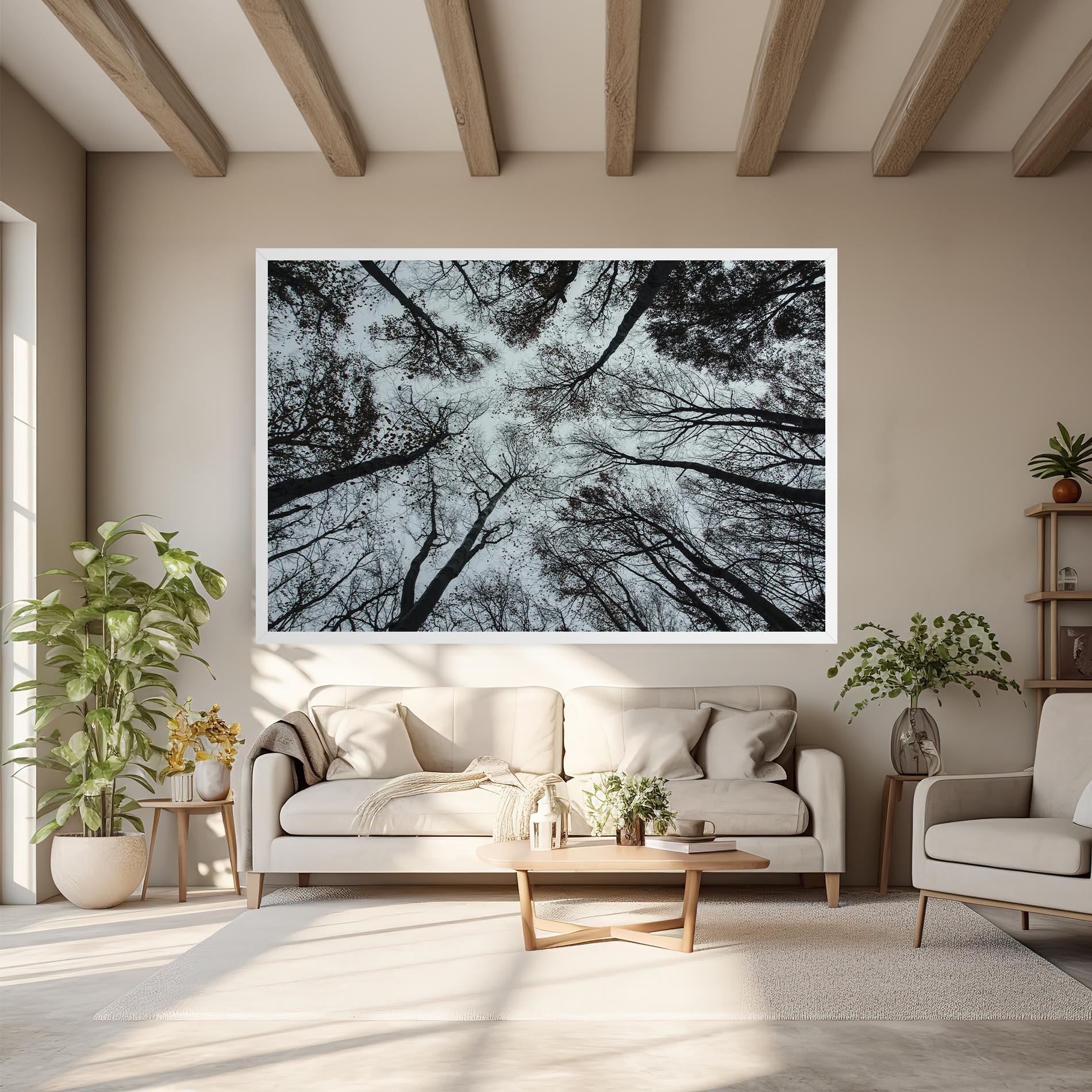 Tablou Canvas Trees Touching mockup 6