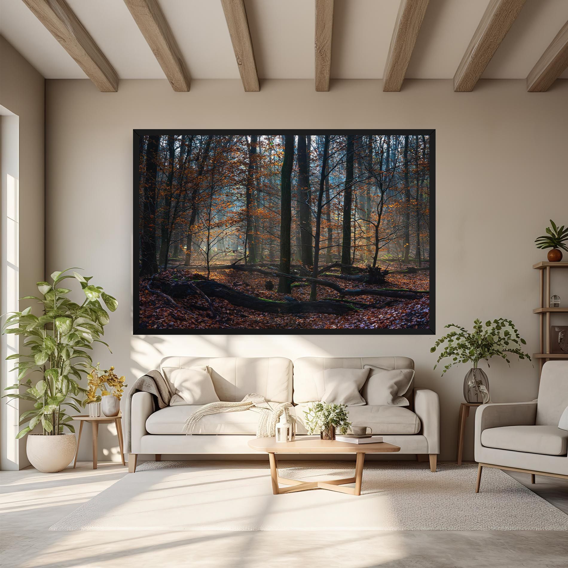 Forest Autumn Day mockup 6