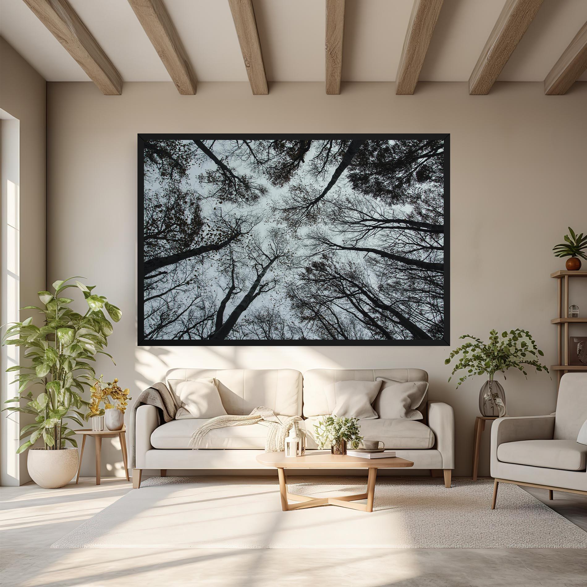 Tablou Canvas Trees Touching mockup 6