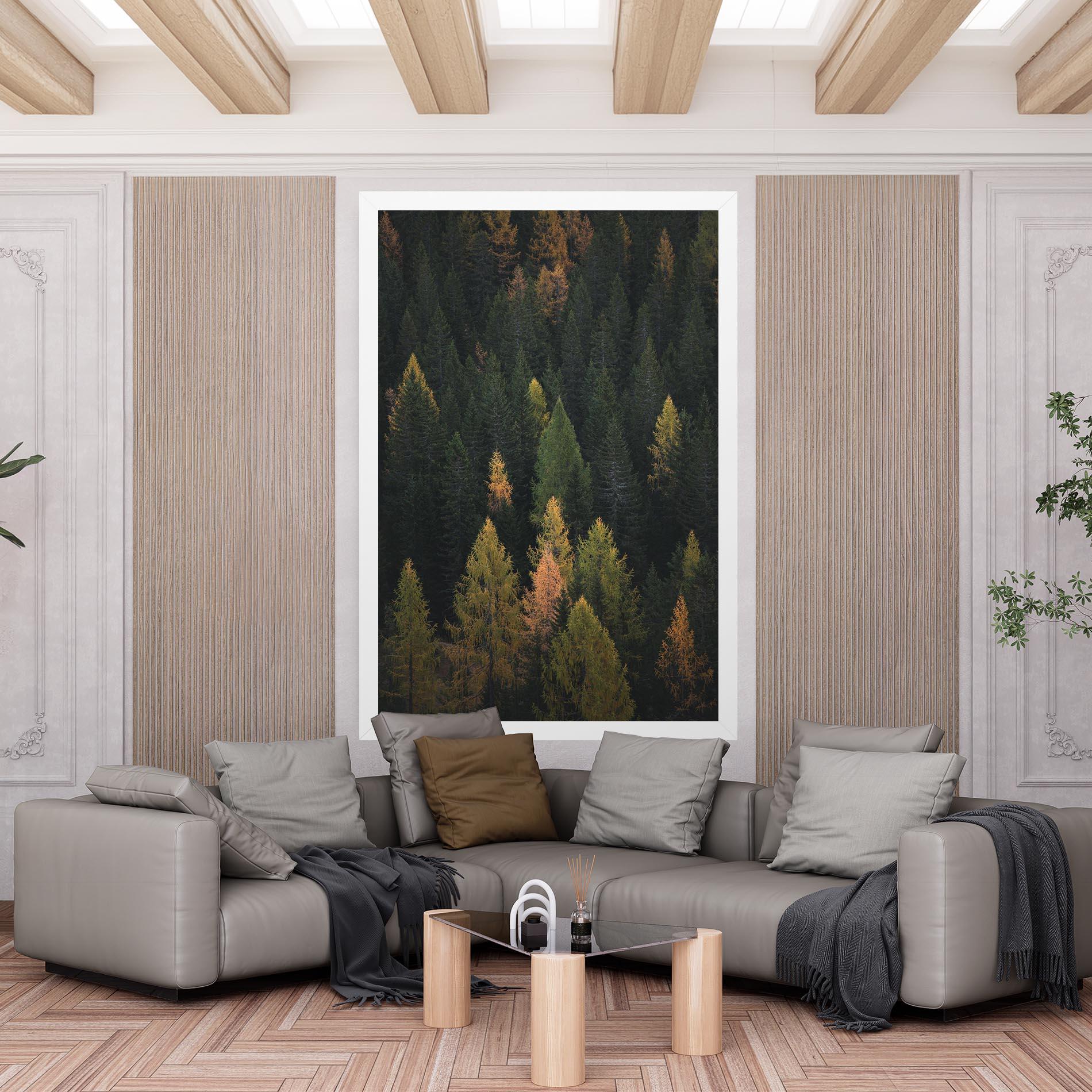 Tablou Canvas Color Mix Tree mockup 6